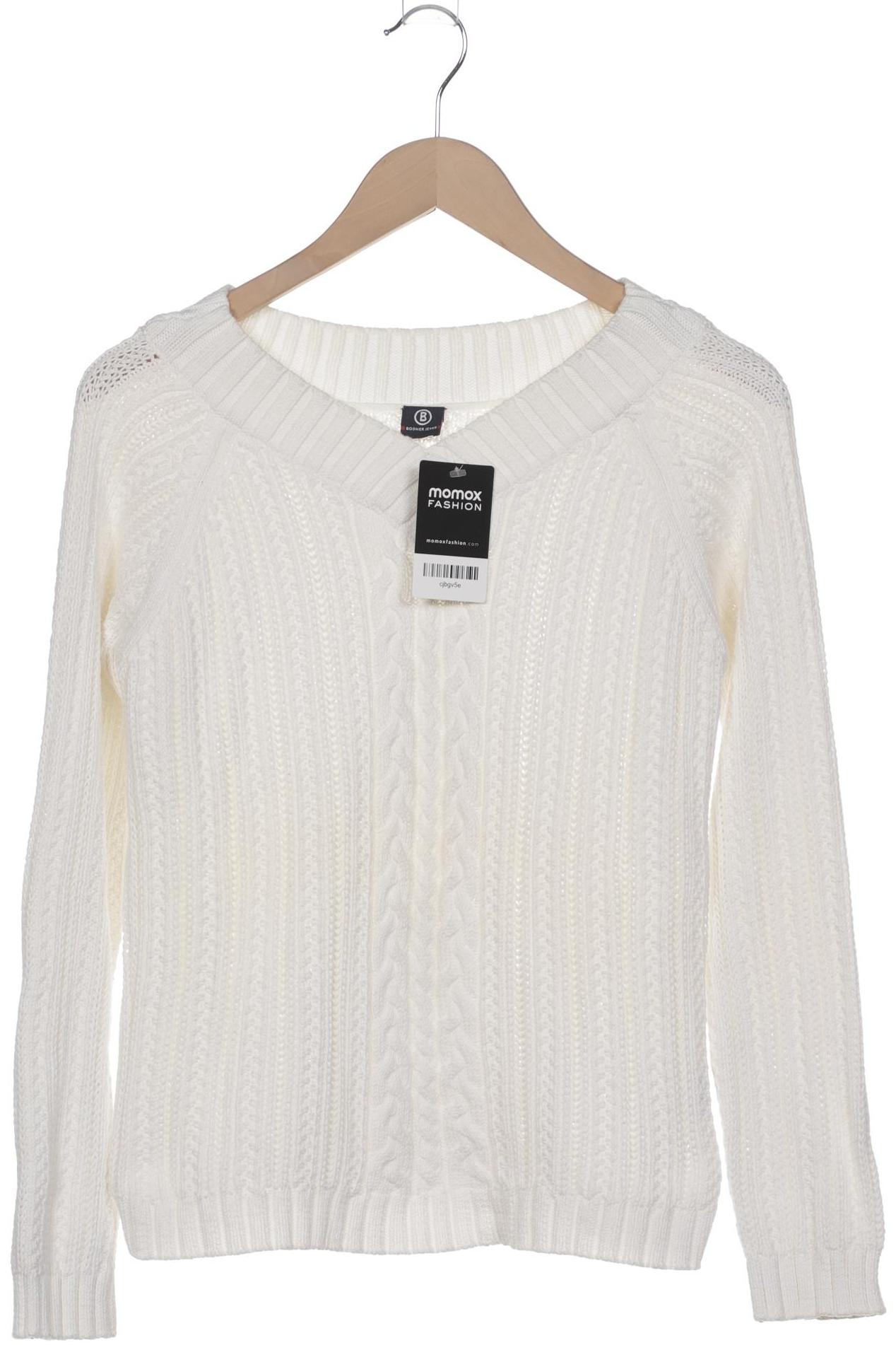 

Bogner Jeans Damen Pullover, cremeweiß, Gr. 38