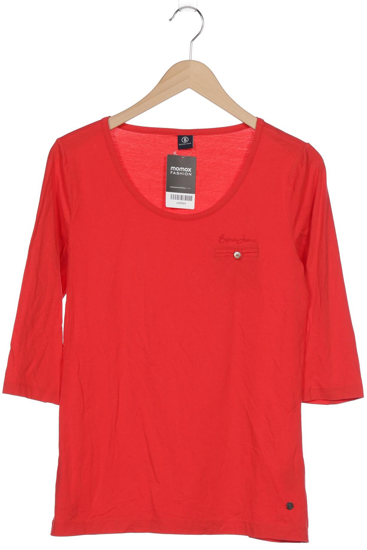 

Bogner Jeans Damen Langarmshirt, rot, Gr. 38
