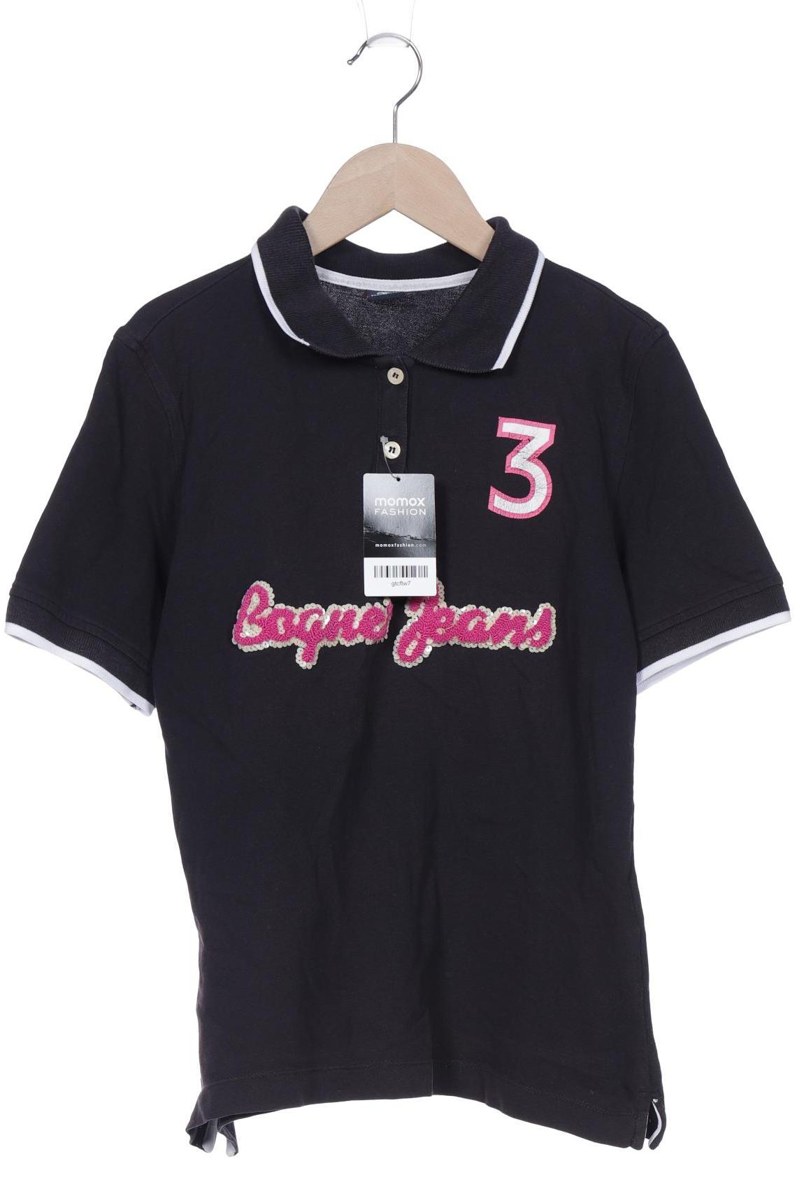 

Bogner Jeans Damen Poloshirt, schwarz, Gr. 40