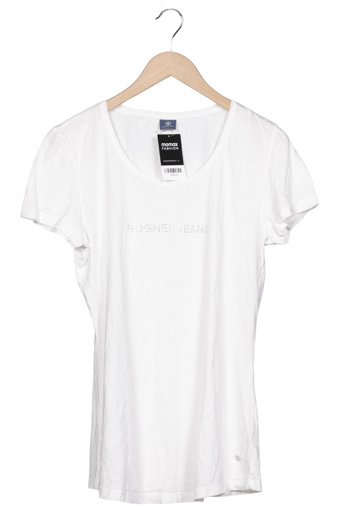 

Bogner Jeans Damen T-Shirt, weiß, Gr. 42