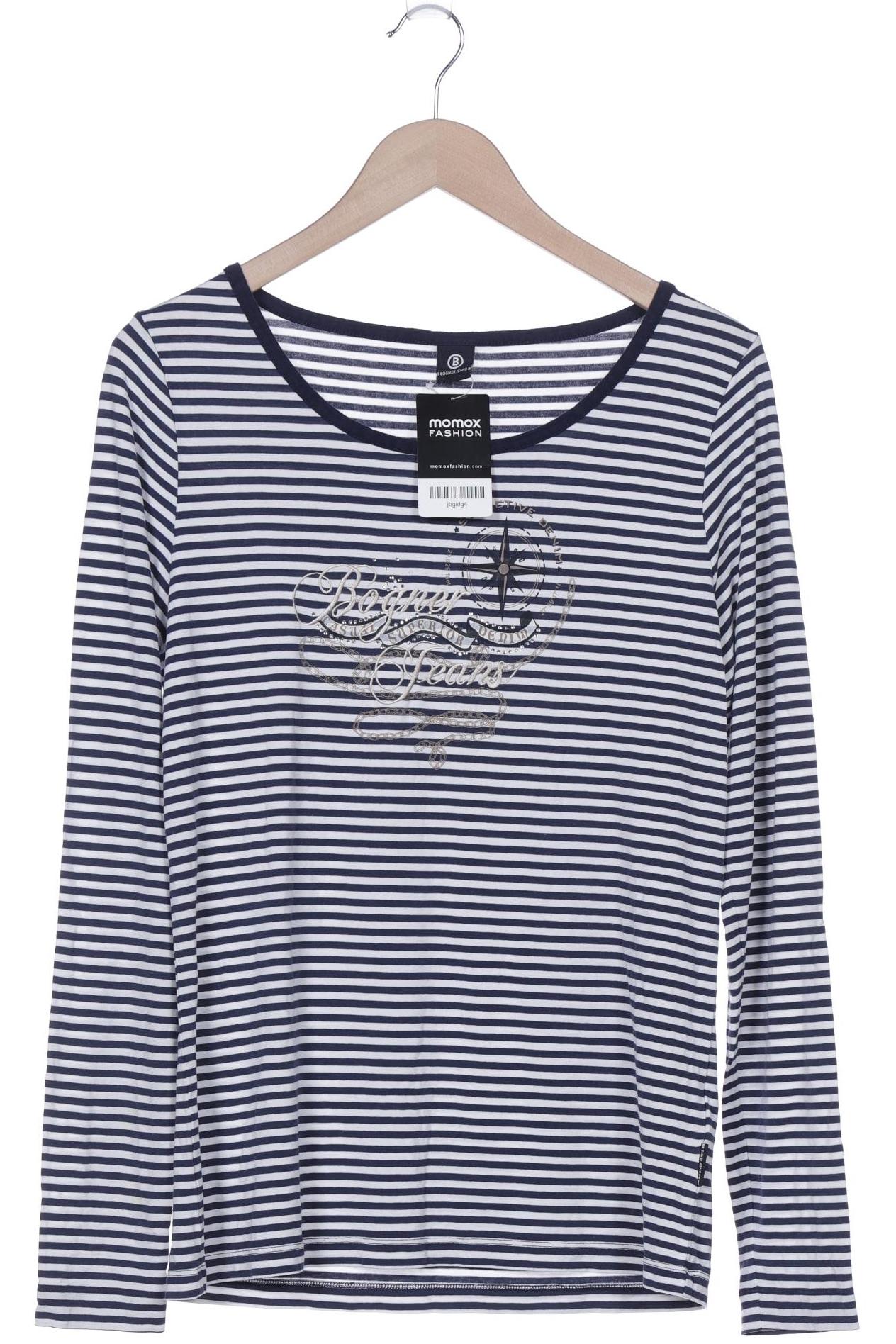 

Bogner Jeans Damen Langarmshirt, marineblau, Gr. 42