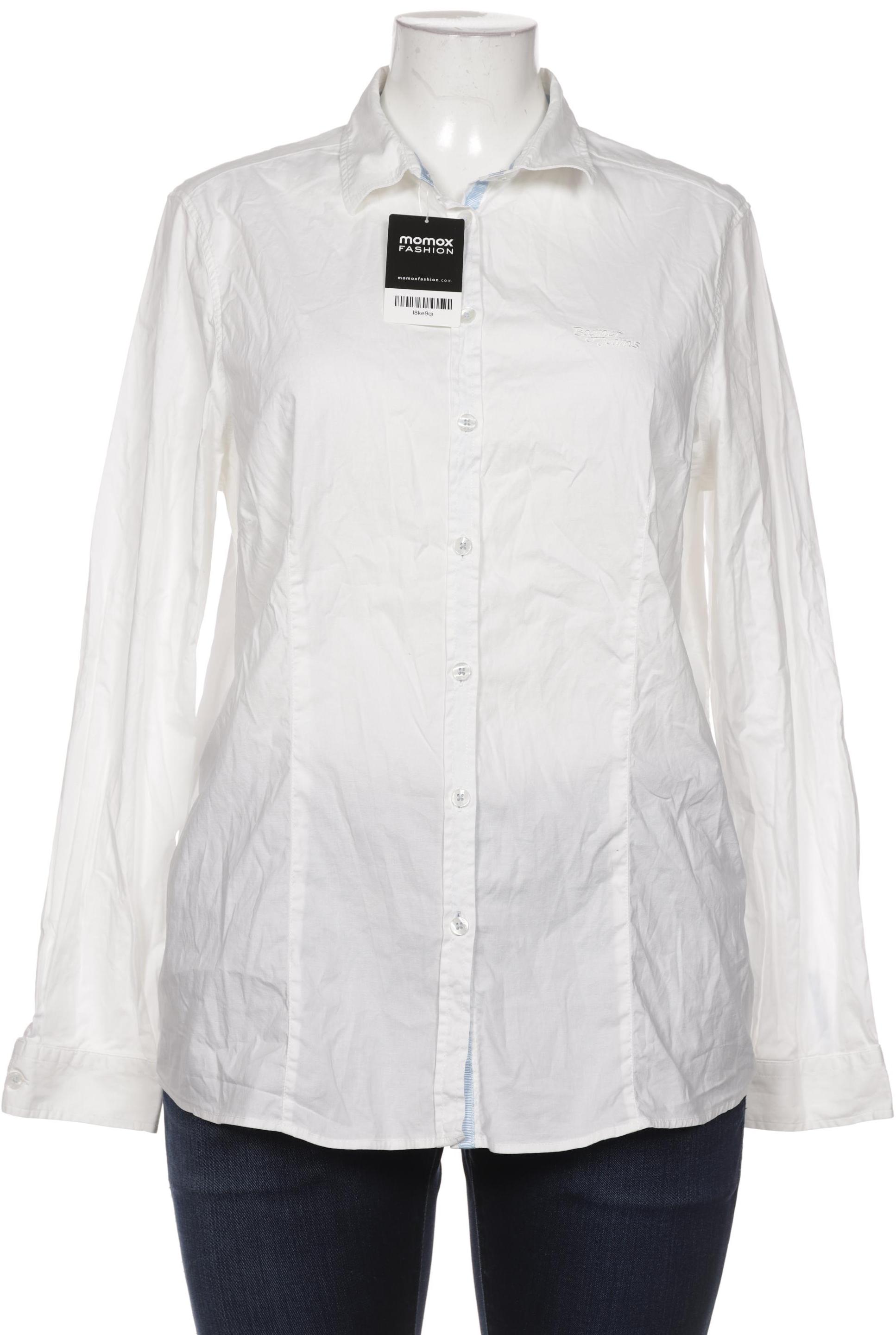

Bogner Jeans Damen Bluse, weiß, Gr. 46