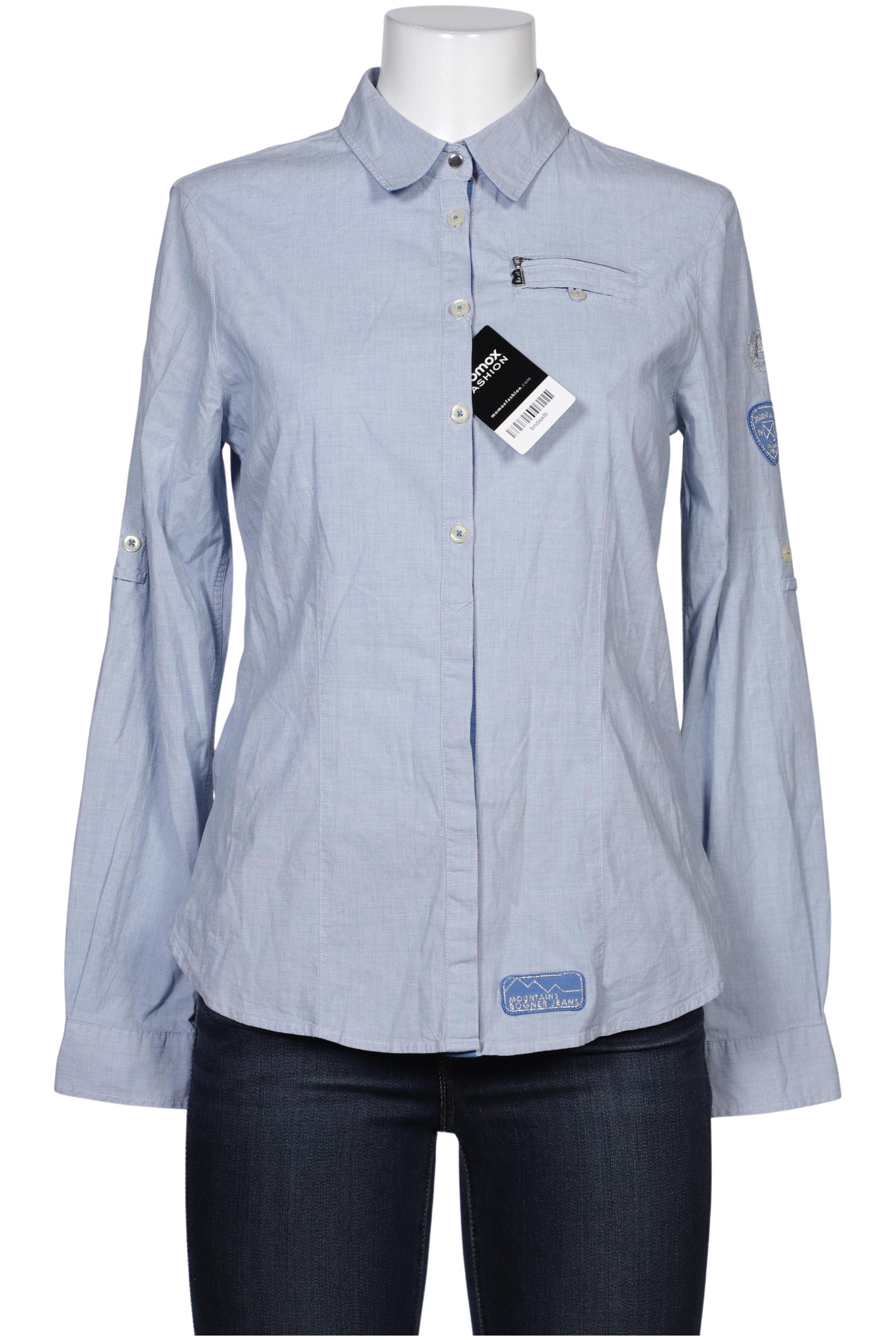 

Bogner Jeans Damen Bluse, hellblau, Gr. 40