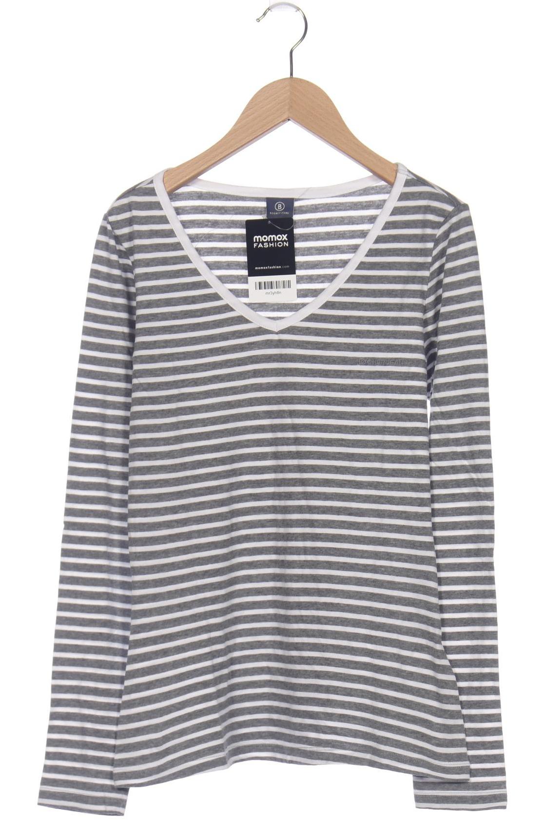 

Bogner Jeans Damen Langarmshirt, grau, Gr. 36
