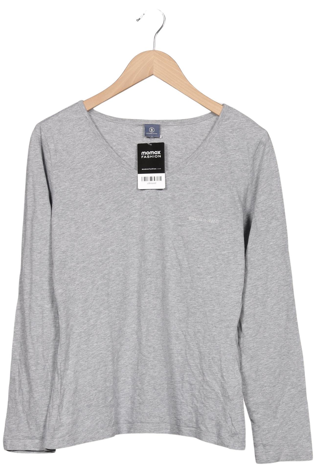 

Bogner Jeans Damen Langarmshirt, grau, Gr. 38
