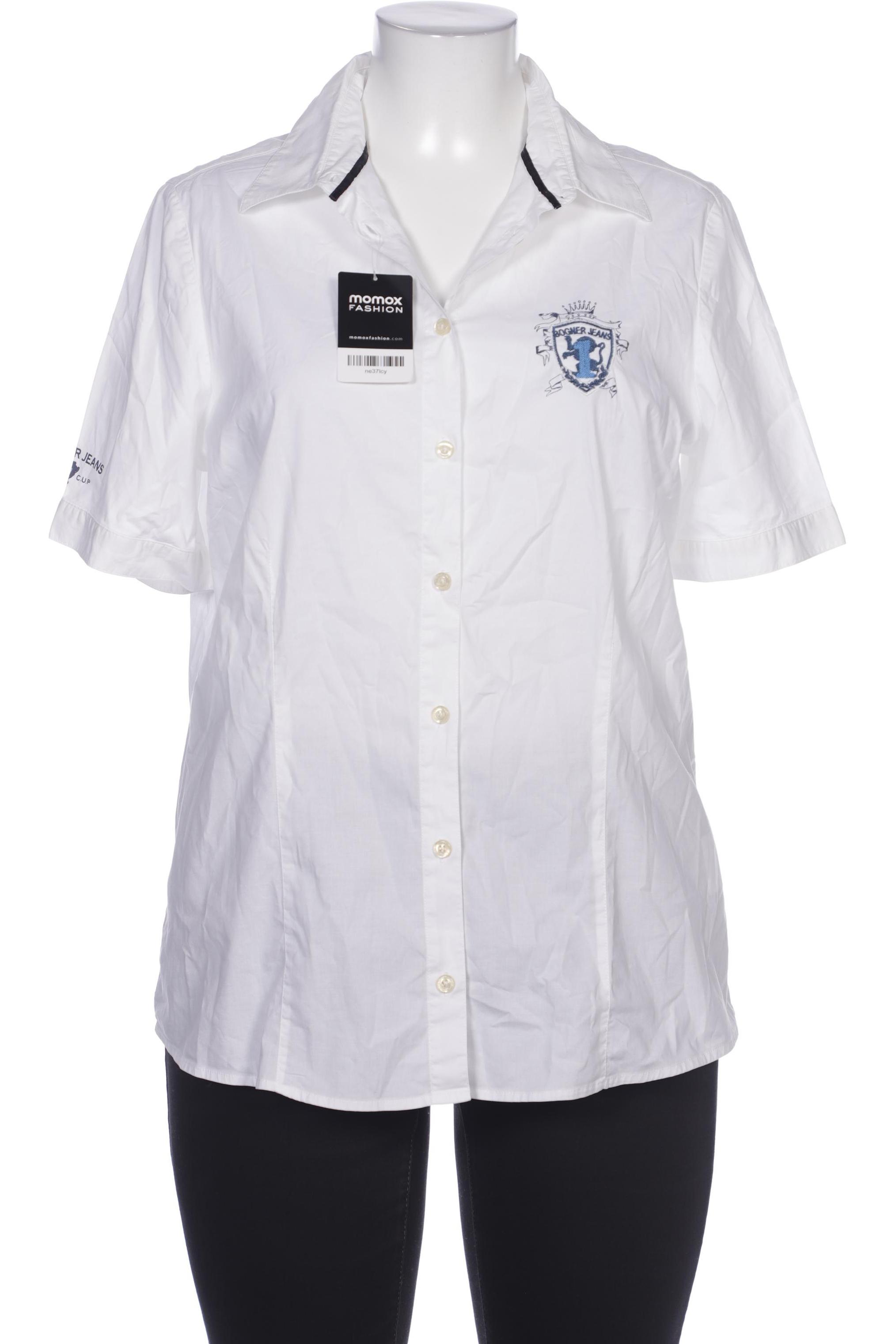 

Bogner Jeans Damen Bluse, weiß, Gr. 44