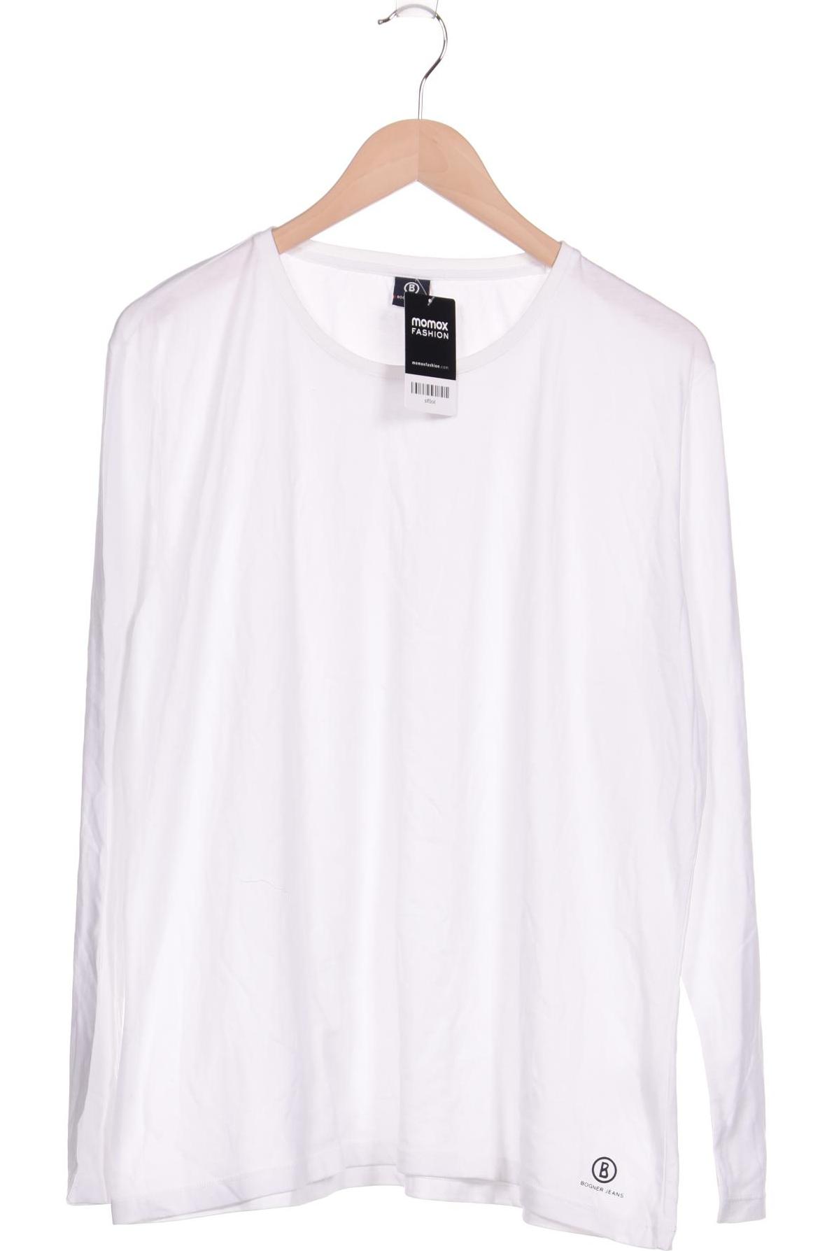 

Bogner Jeans Damen Langarmshirt, weiß, Gr. 46
