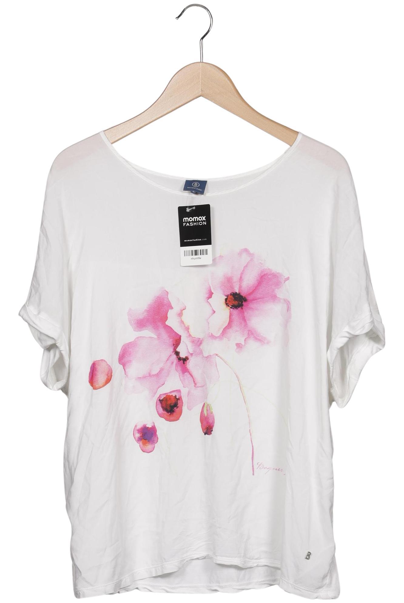 

Bogner Jeans Damen T-Shirt, weiß, Gr. 44