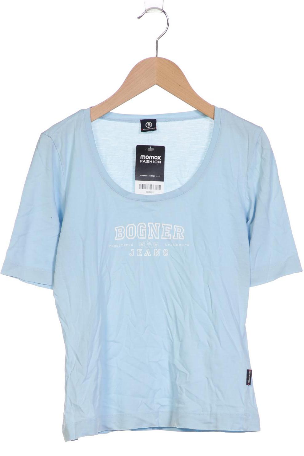 

Bogner Jeans Damen T-Shirt, hellblau, Gr. 34