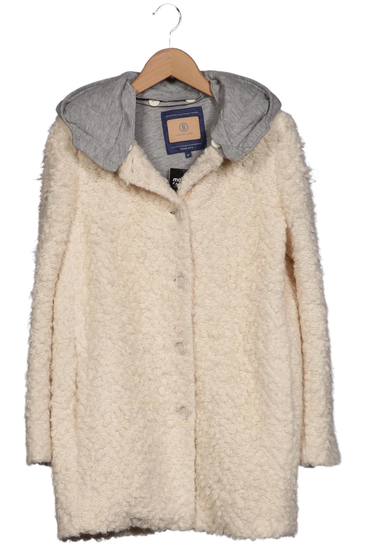 

Bogner Jeans Damen Mantel, cremeweiß, Gr. 36