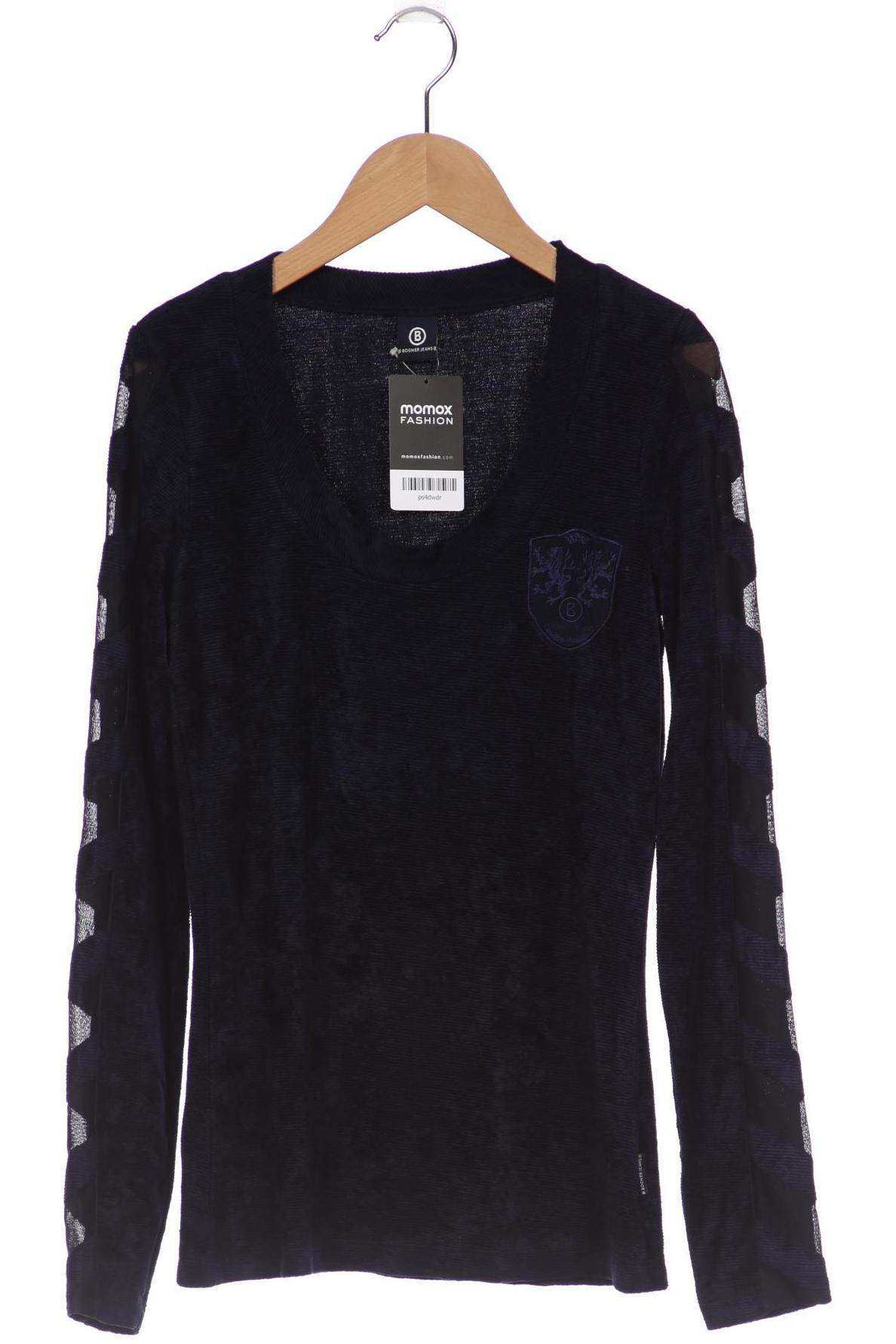 

Bogner Jeans Damen Langarmshirt, marineblau, Gr. 36