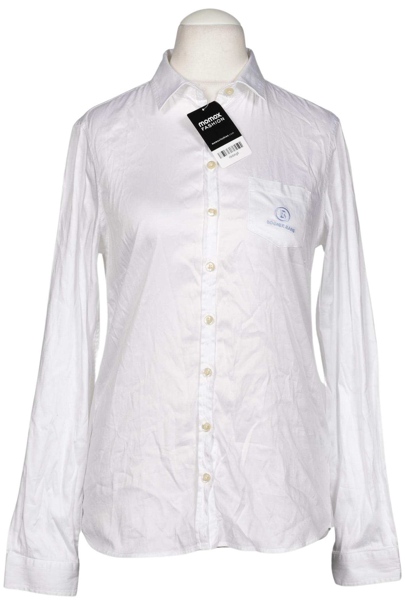 

Bogner Jeans Damen Bluse, weiß, Gr. 38