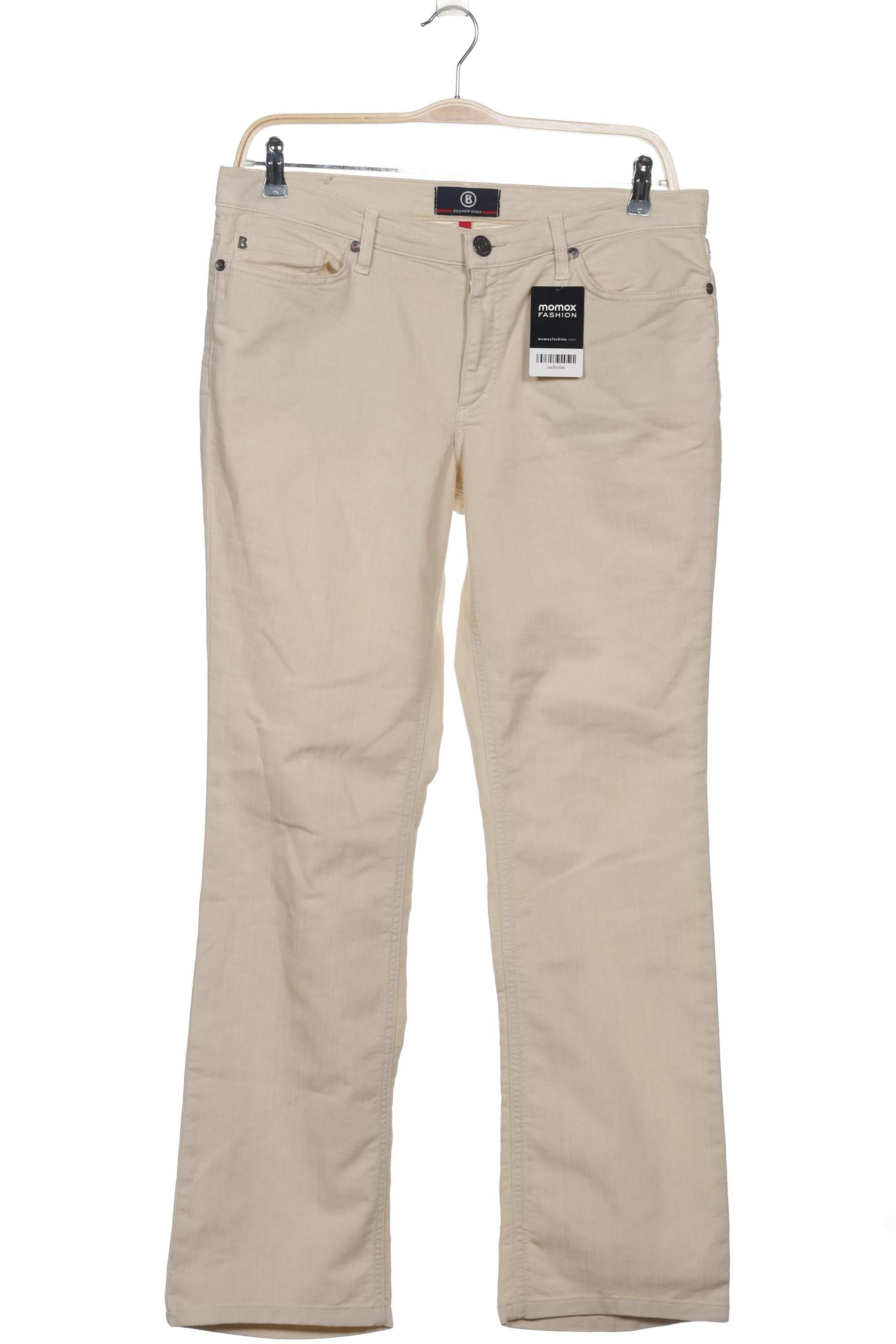 

Bogner Jeans Damen Jeans, cremeweiß, Gr. 44
