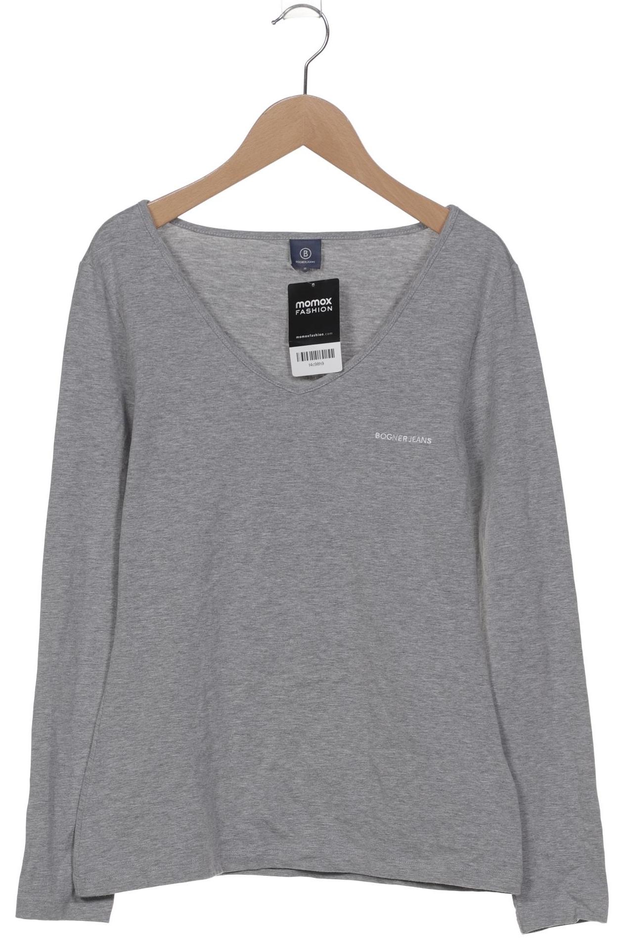 

Bogner Jeans Damen Langarmshirt, grau, Gr. 38