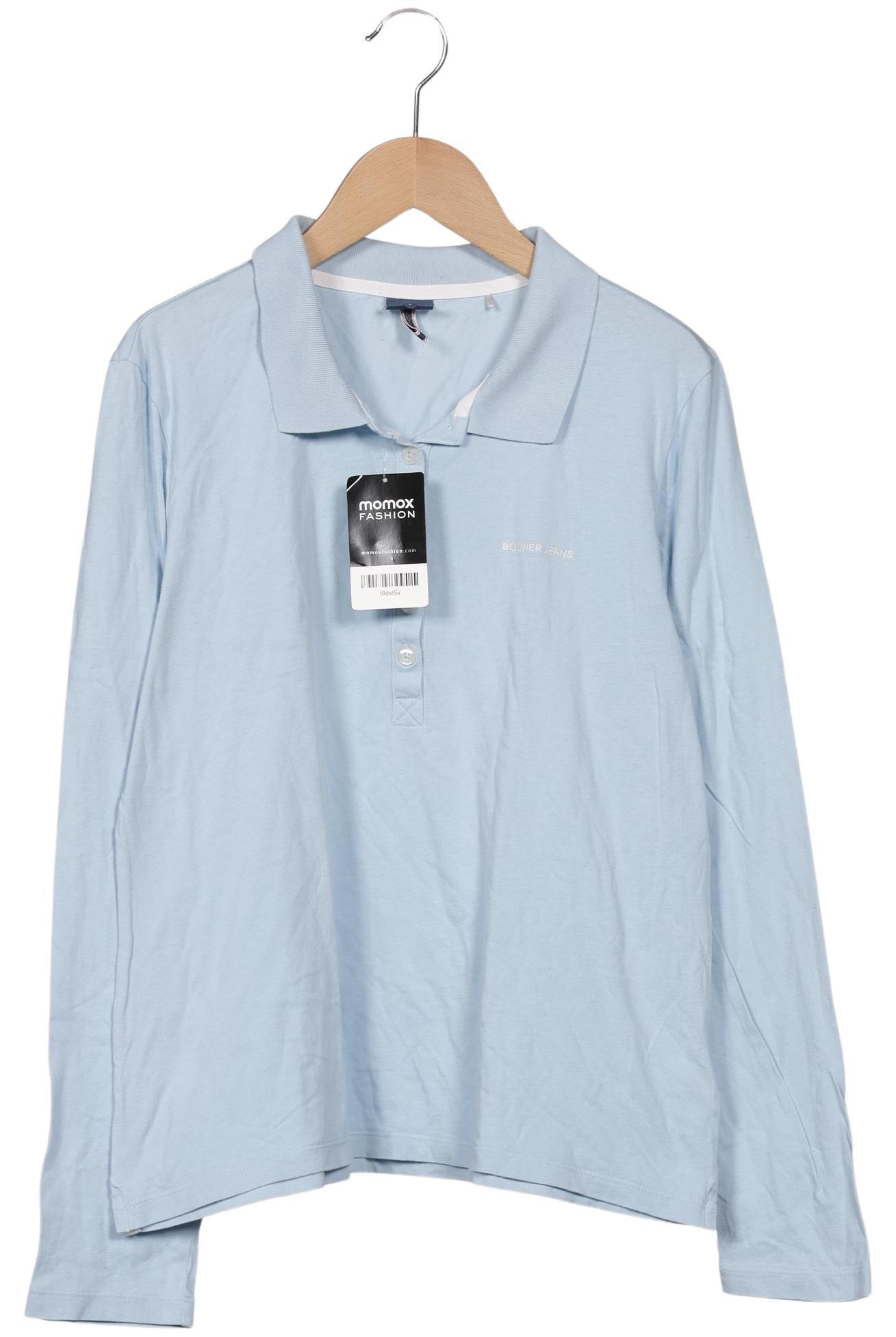 

Bogner Jeans Damen Poloshirt, hellblau, Gr. 42