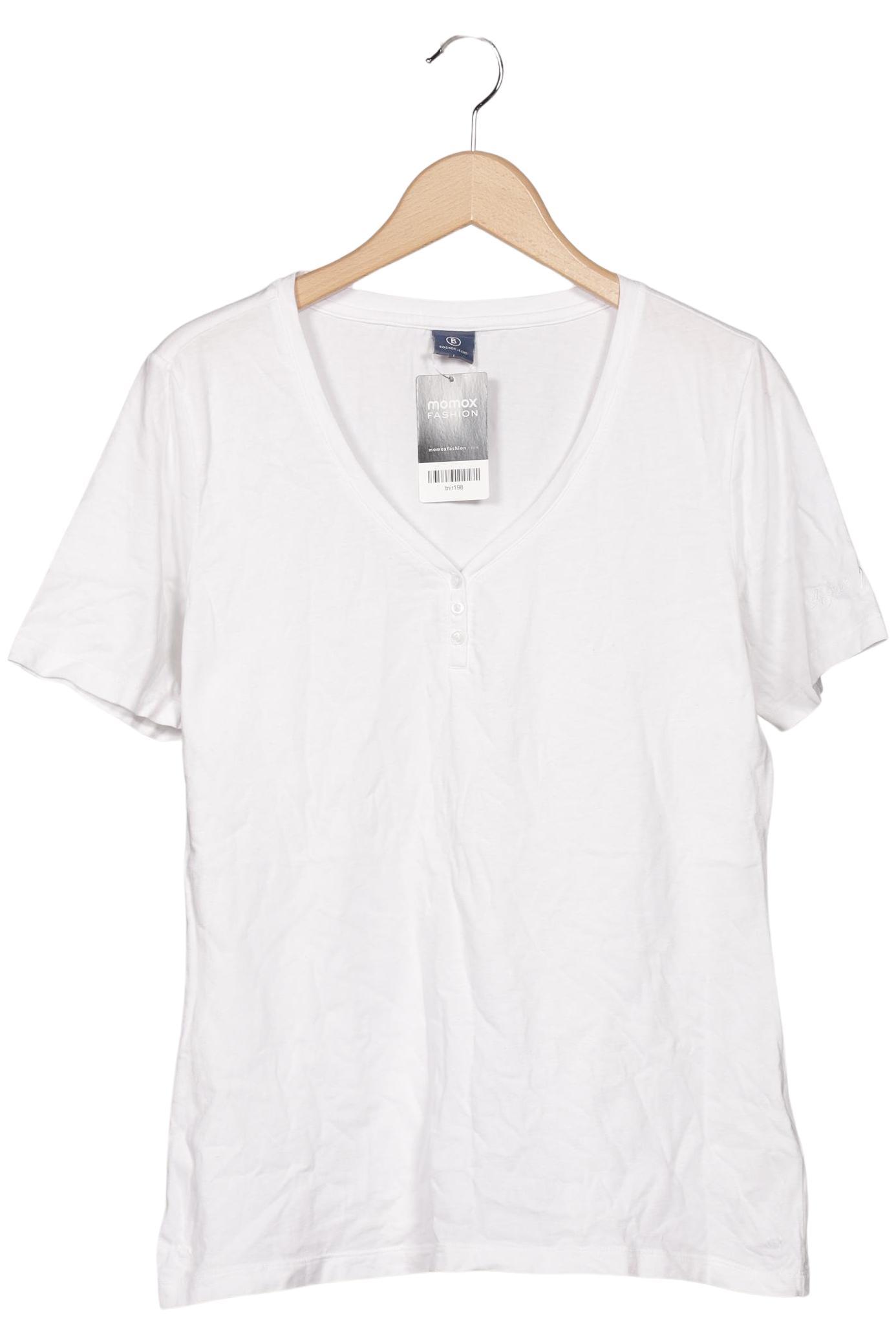 

Bogner Jeans Damen T-Shirt, weiß, Gr. 42
