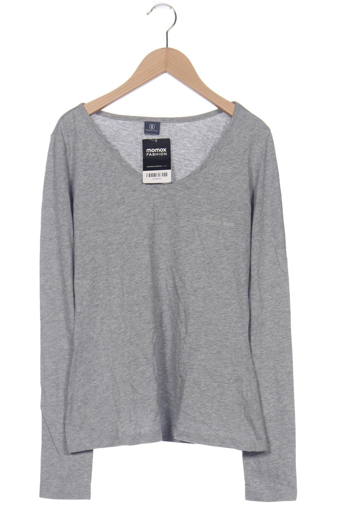 

Bogner Jeans Damen Langarmshirt, grau, Gr. 36