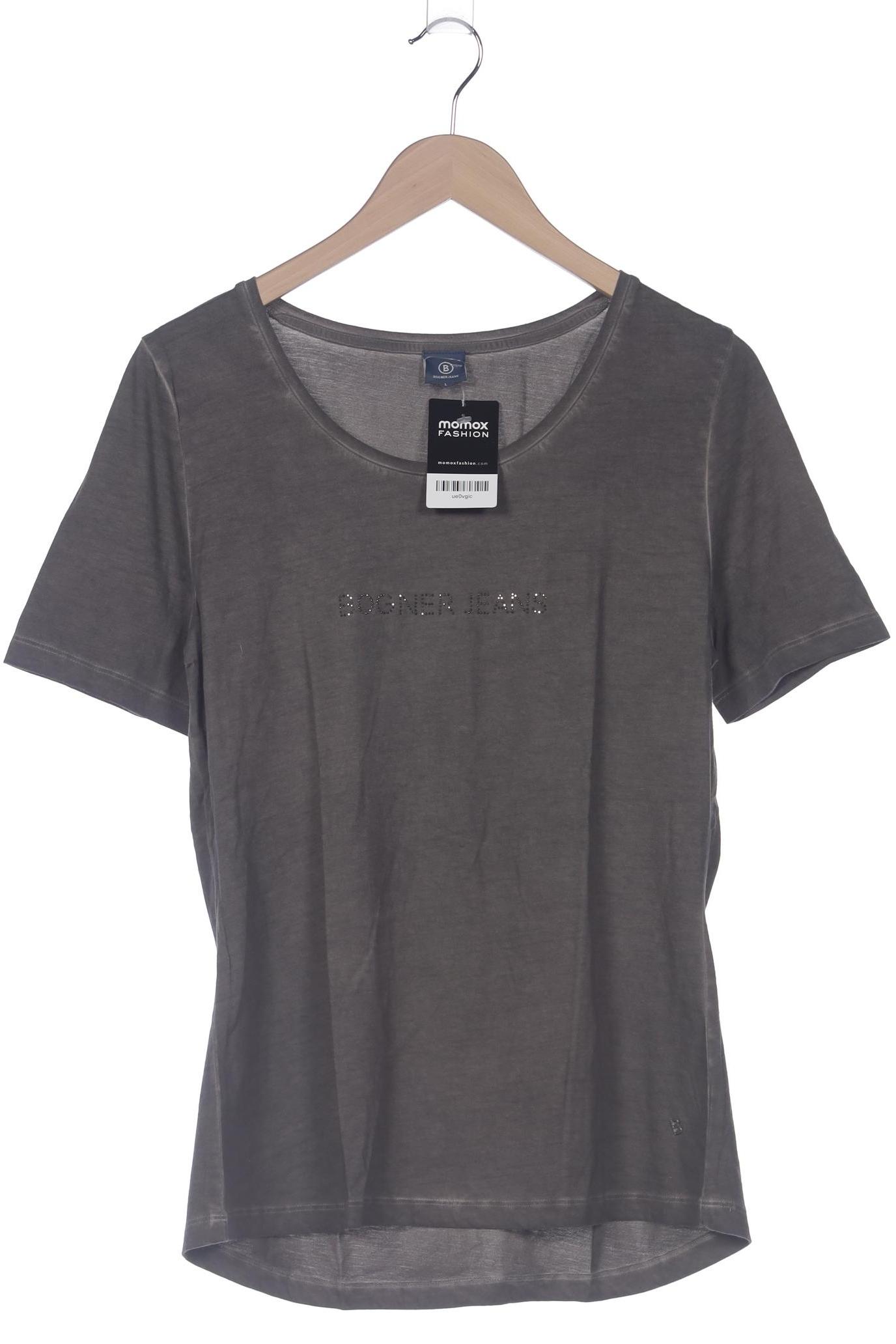 

Bogner Jeans Damen T-Shirt, grau, Gr. 42