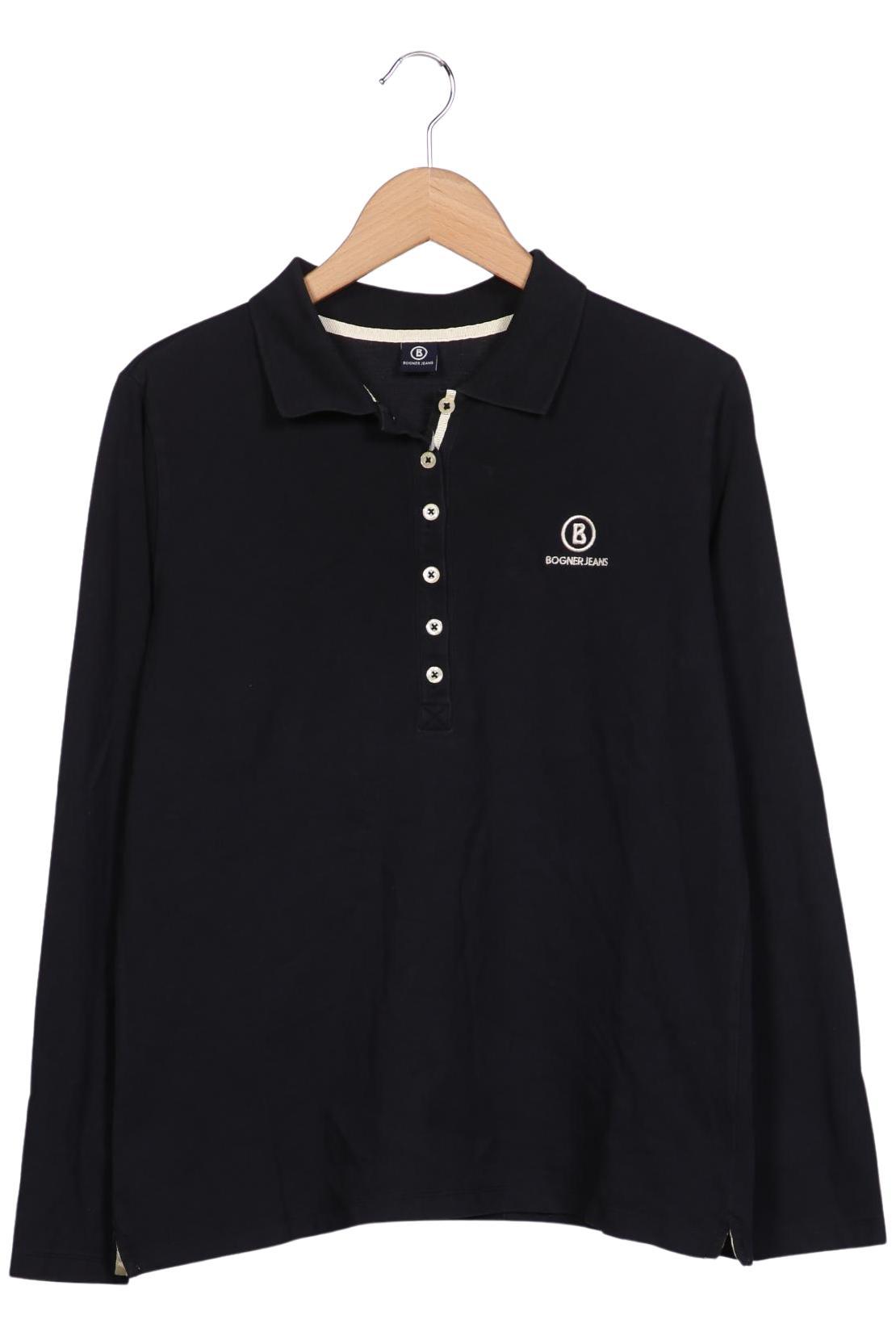 

Bogner Jeans Damen Poloshirt, schwarz, Gr. 44