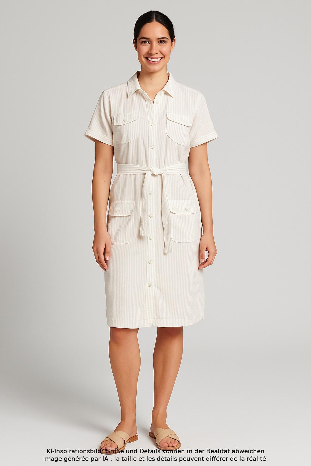 

Bogner Jeans Damen Kleid, cremeweiß, Gr. 42