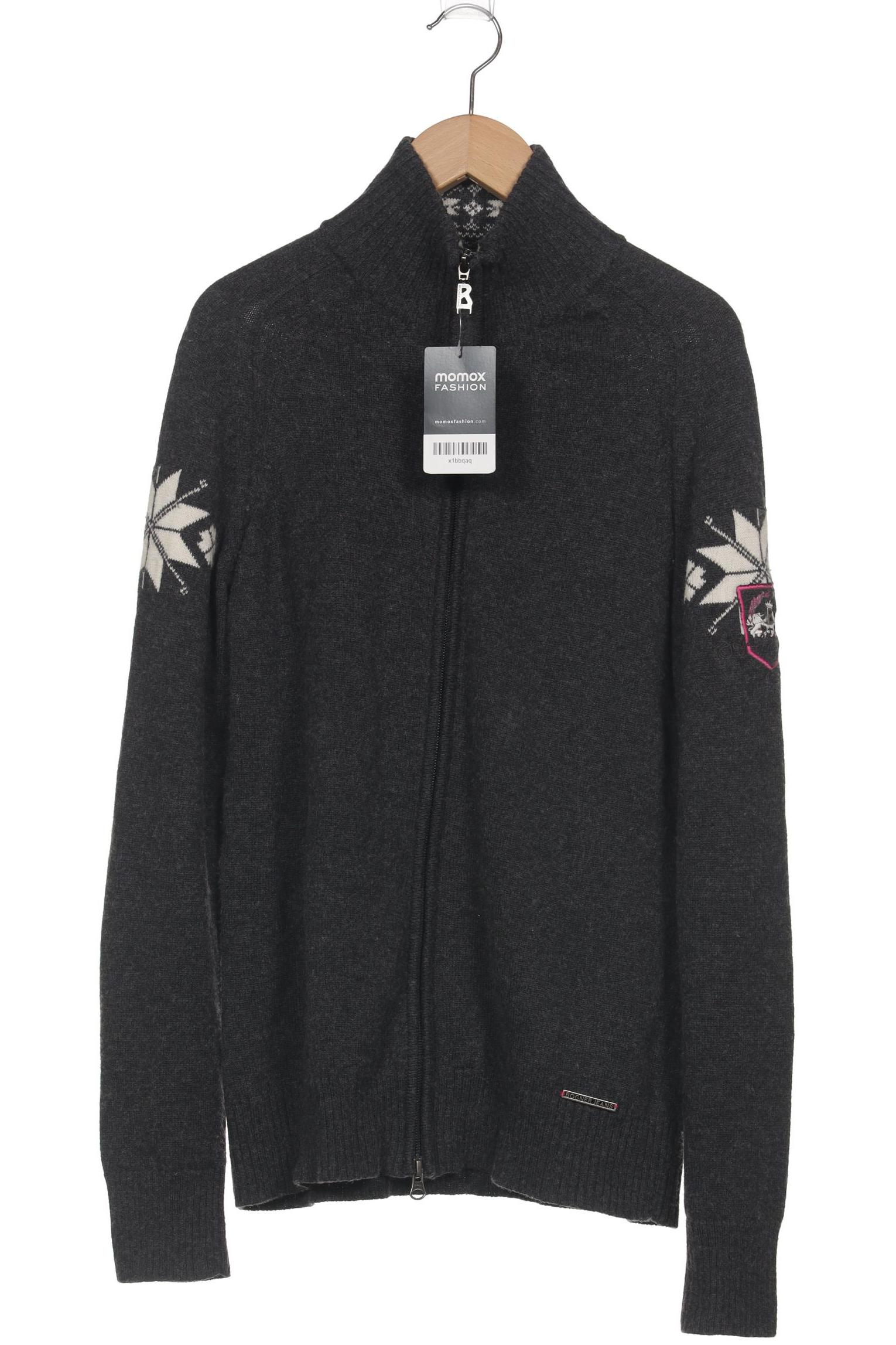 

Bogner Jeans Damen Strickjacke, grau, Gr. 38