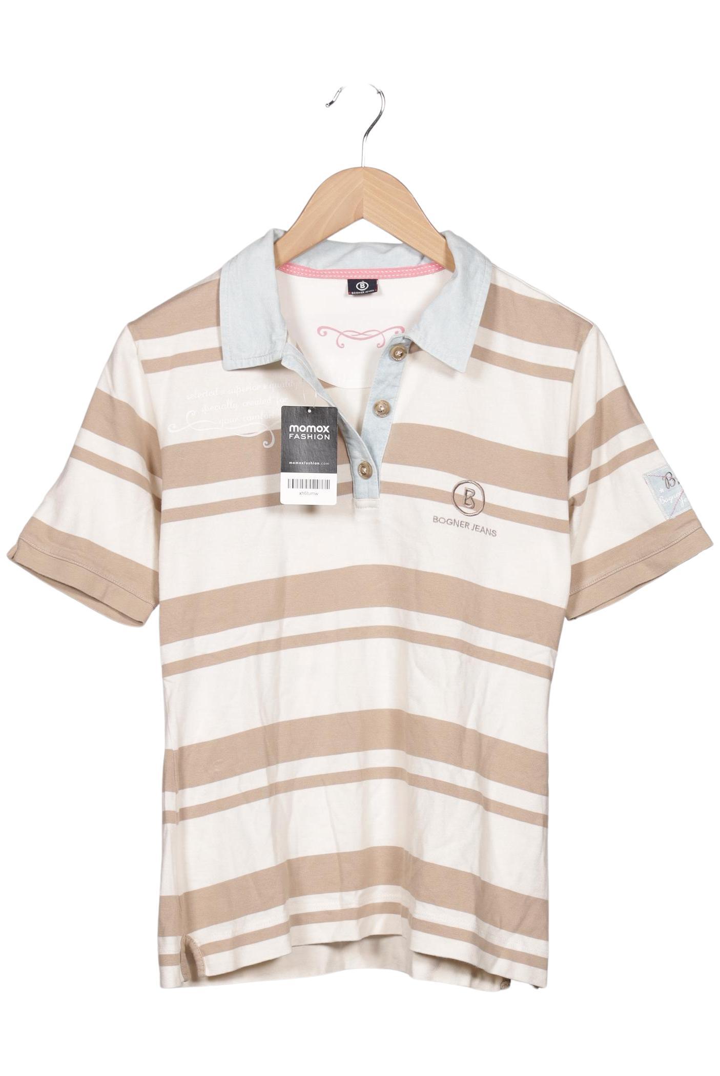 

Bogner Jeans Damen Poloshirt, cremeweiß, Gr. 38