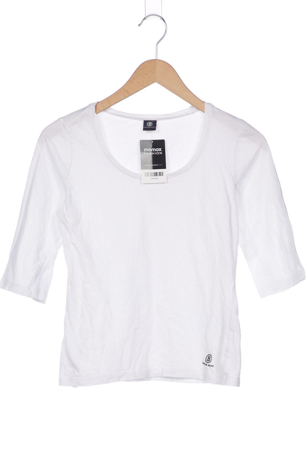 

Bogner Jeans Damen Langarmshirt, weiß, Gr. 36