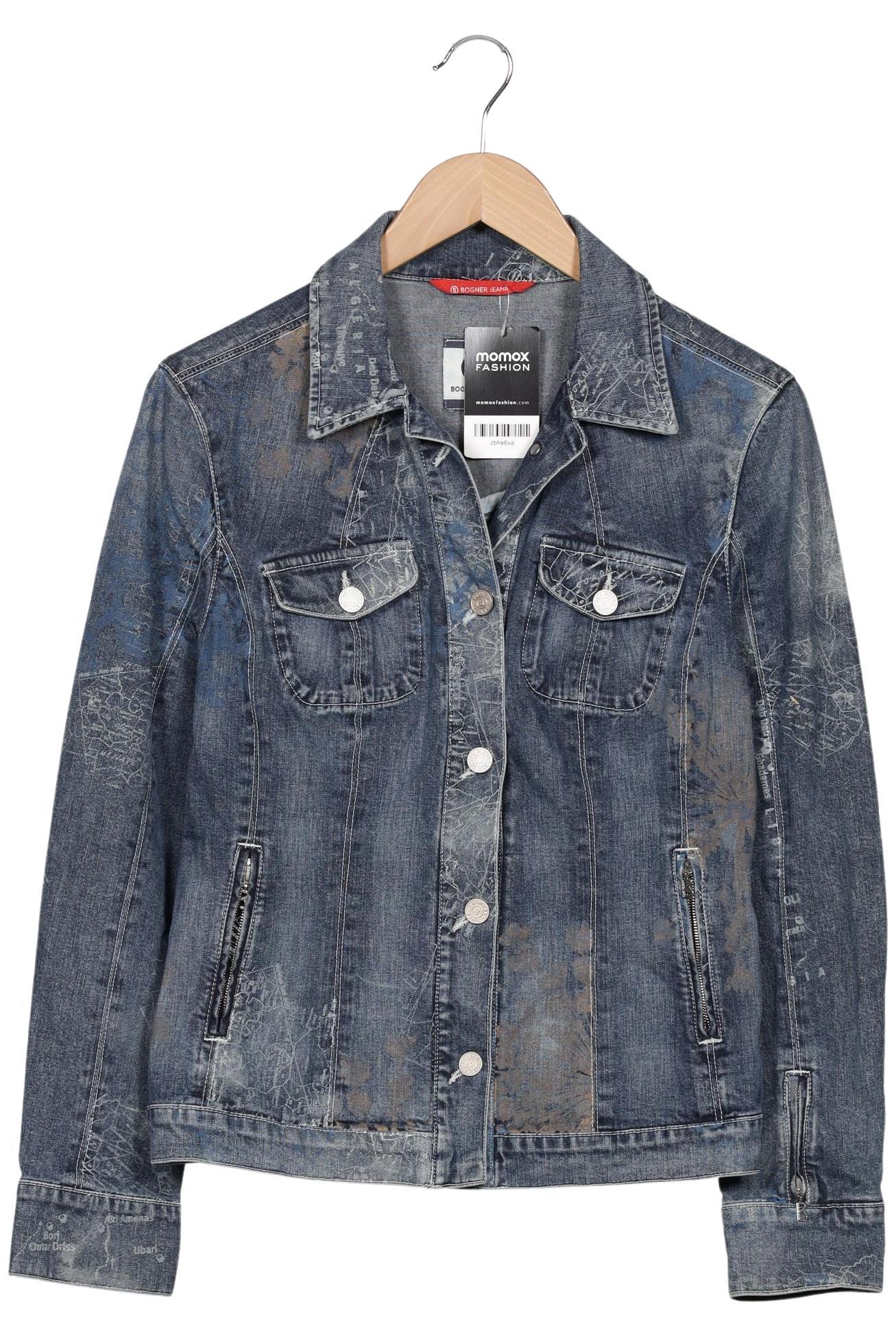 

Bogner Jeans Damen Jacke, blau, Gr. 38