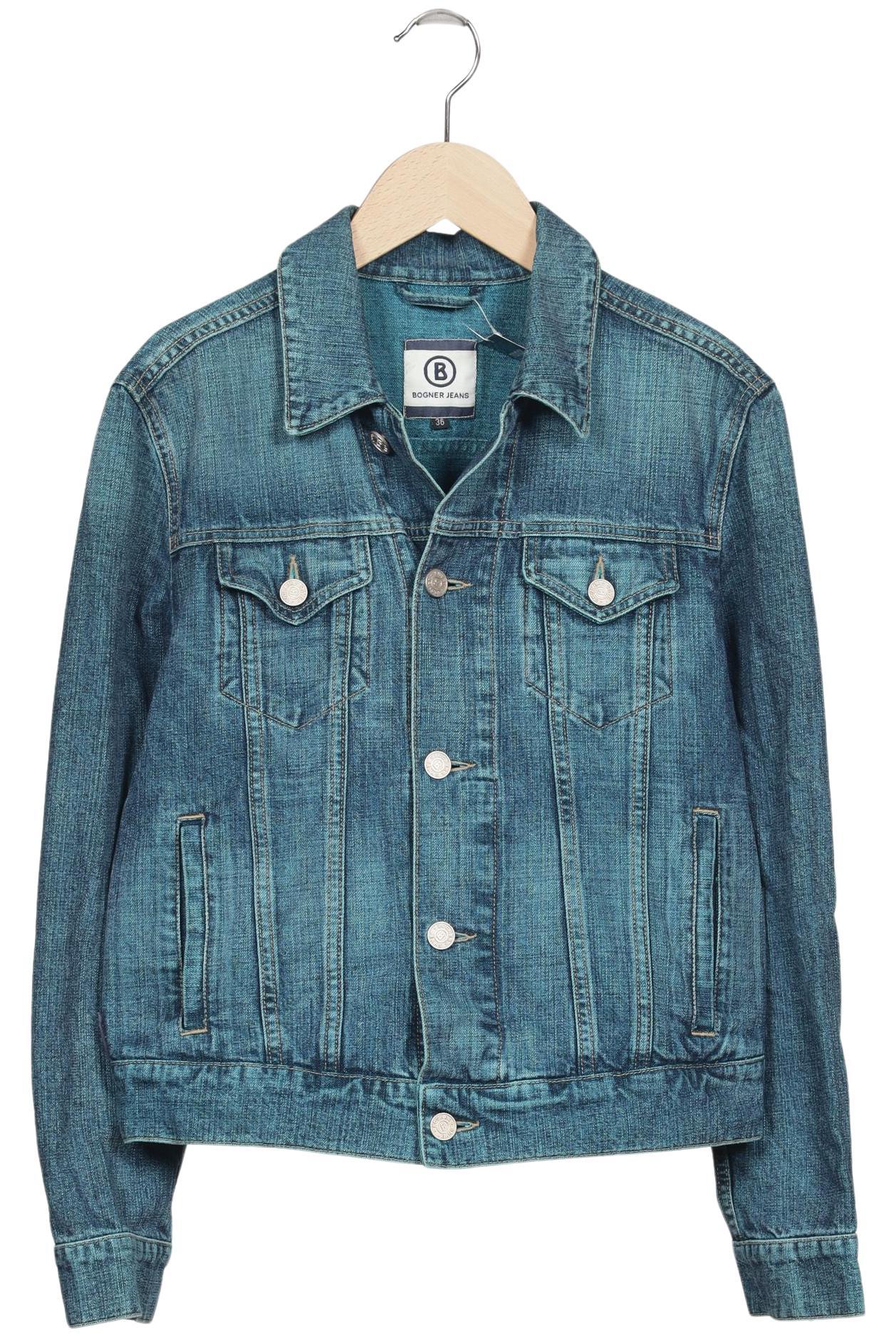 

Bogner Jeans Damen Jacke, blau, Gr. 36