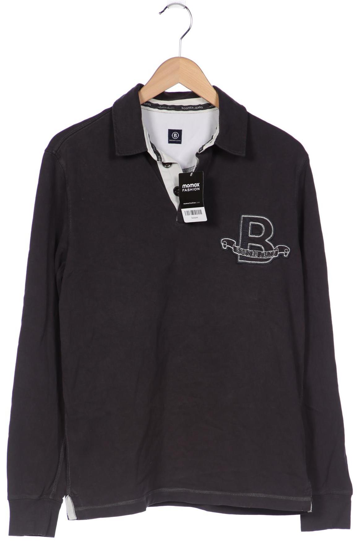 

Bogner Jeans Herren Poloshirt, grau, Gr. 48