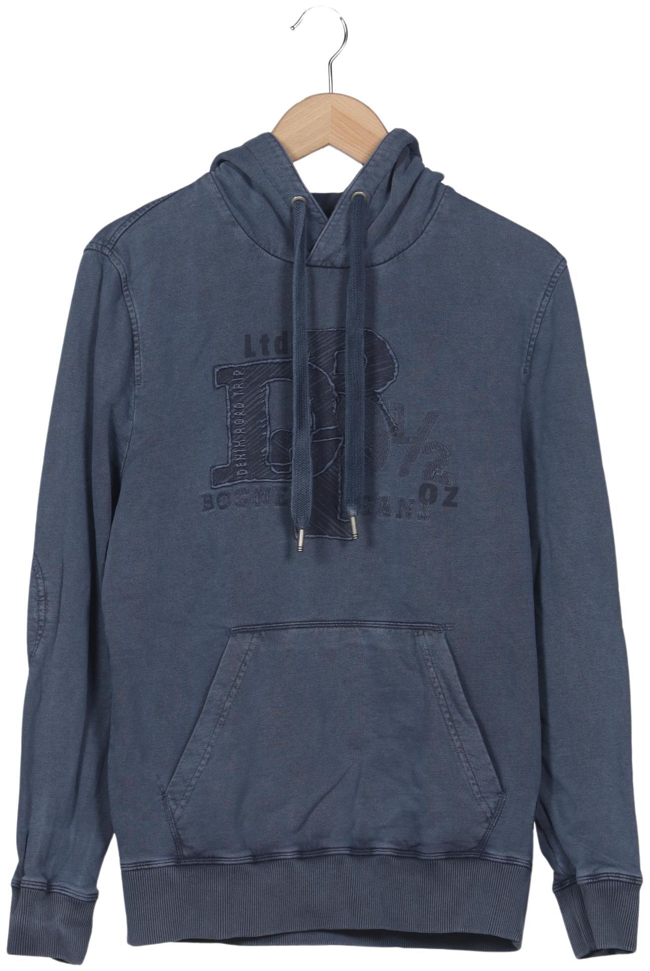 

Bogner Jeans Herren Kapuzenpullover, blau, Gr. 48