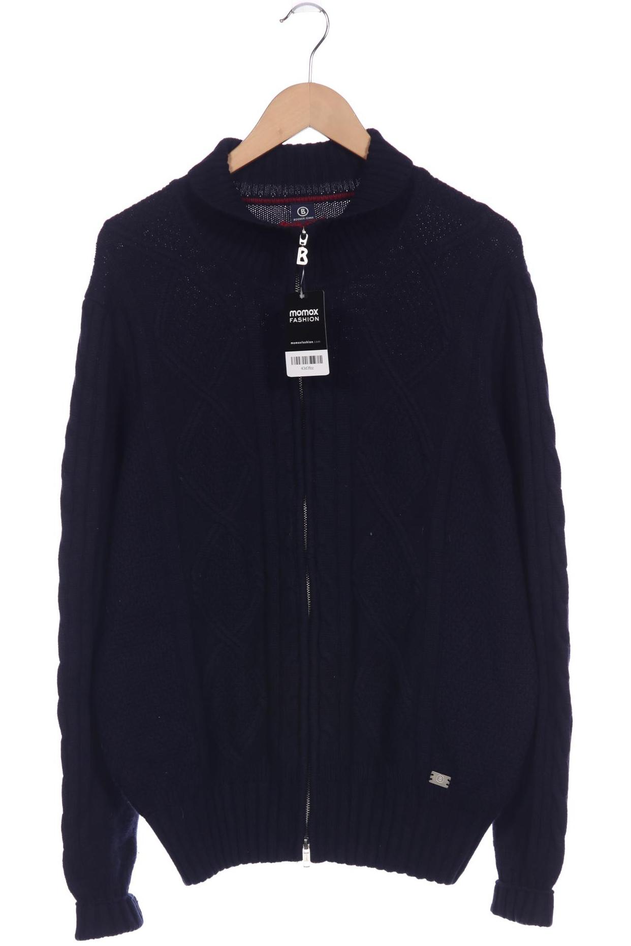 

Bogner Jeans Herren Strickjacke, marineblau, Gr. 54