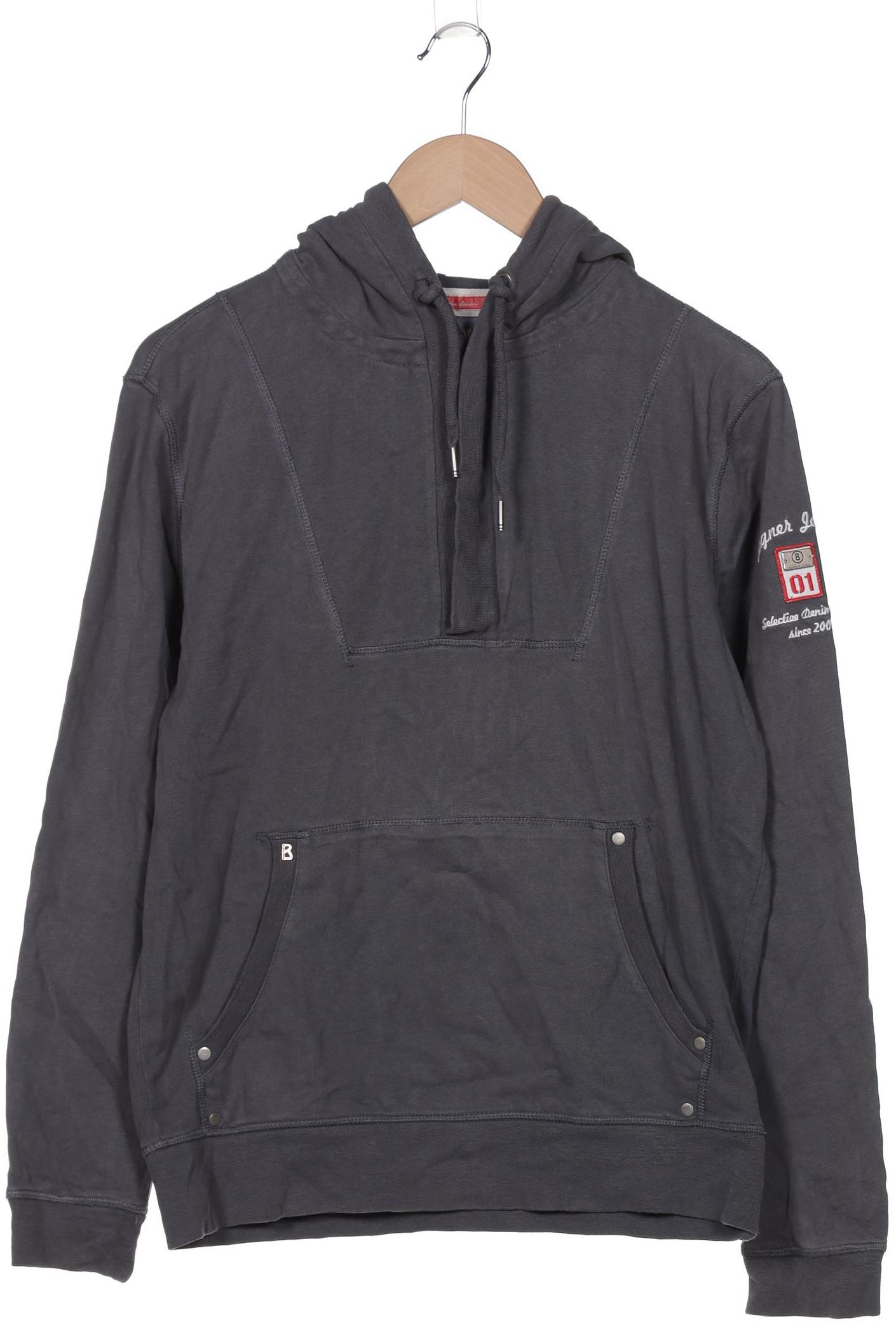 

Bogner Jeans Herren Kapuzenpullover, grau, Gr. 48