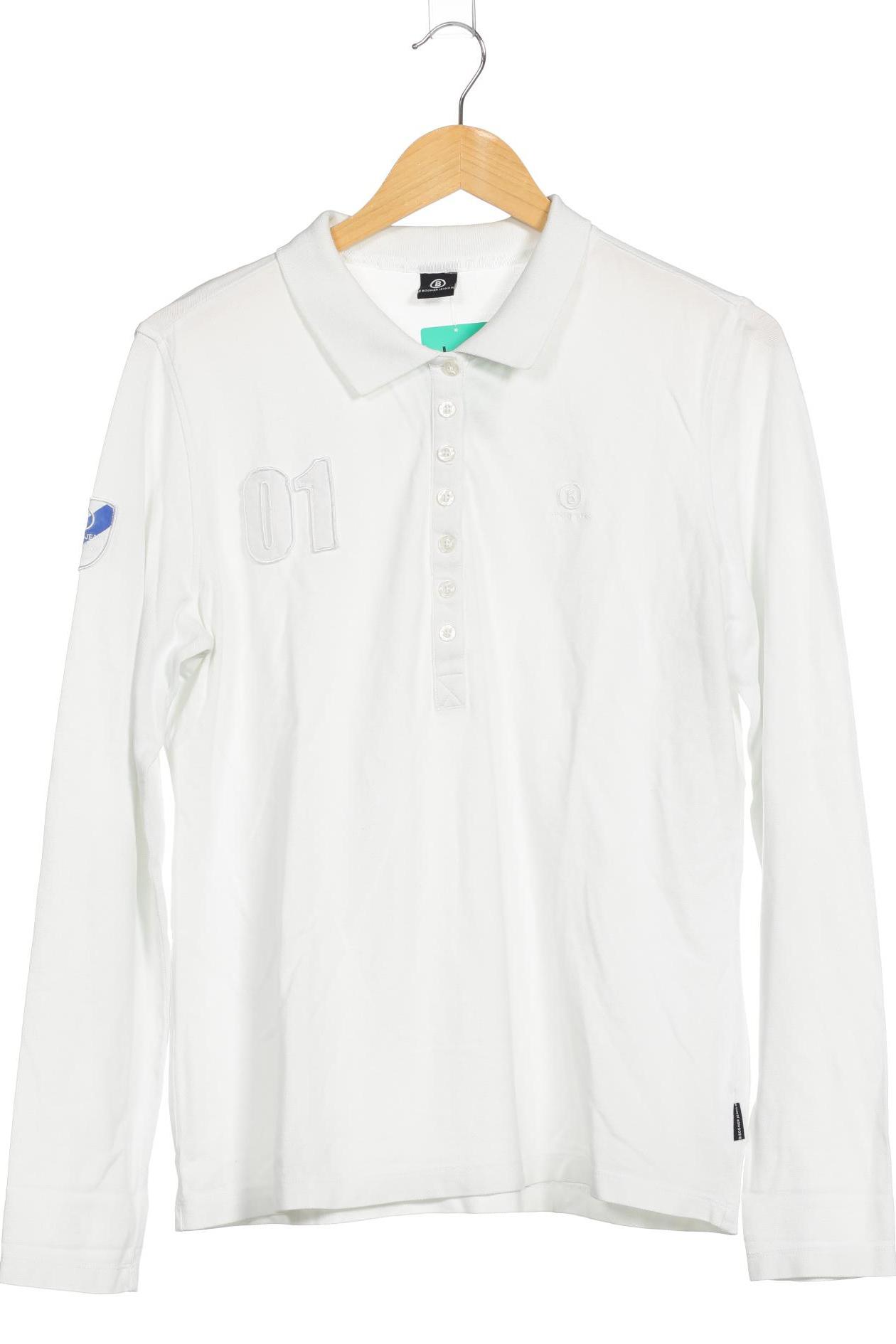 Thumbnail - Bogner Jeans Herren Langarmshirt, weiß, Gr. 44
