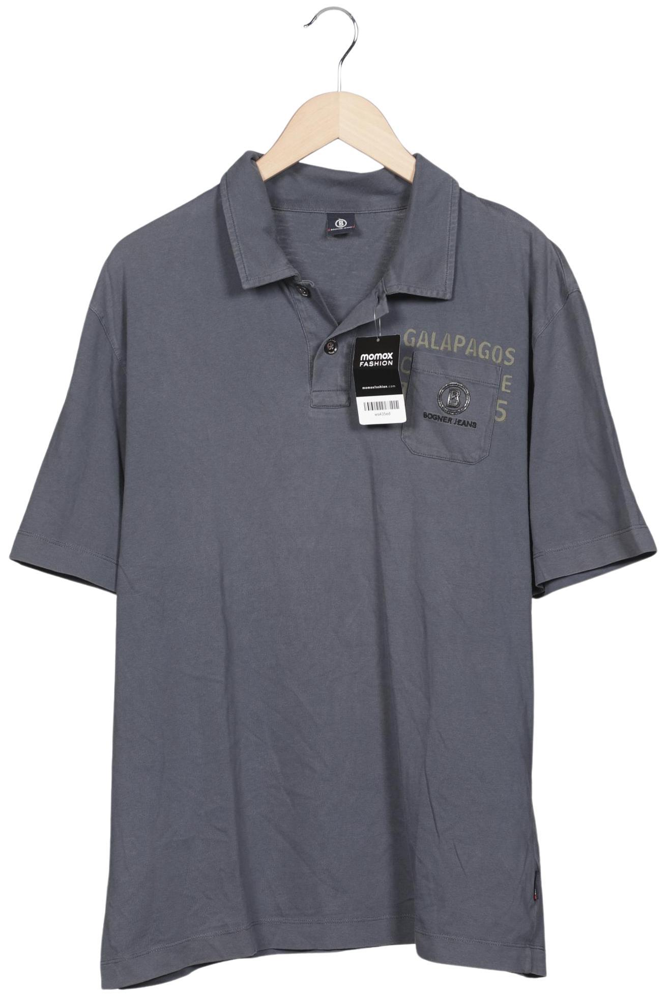 

Bogner Jeans Herren Poloshirt, grau, Gr. 54