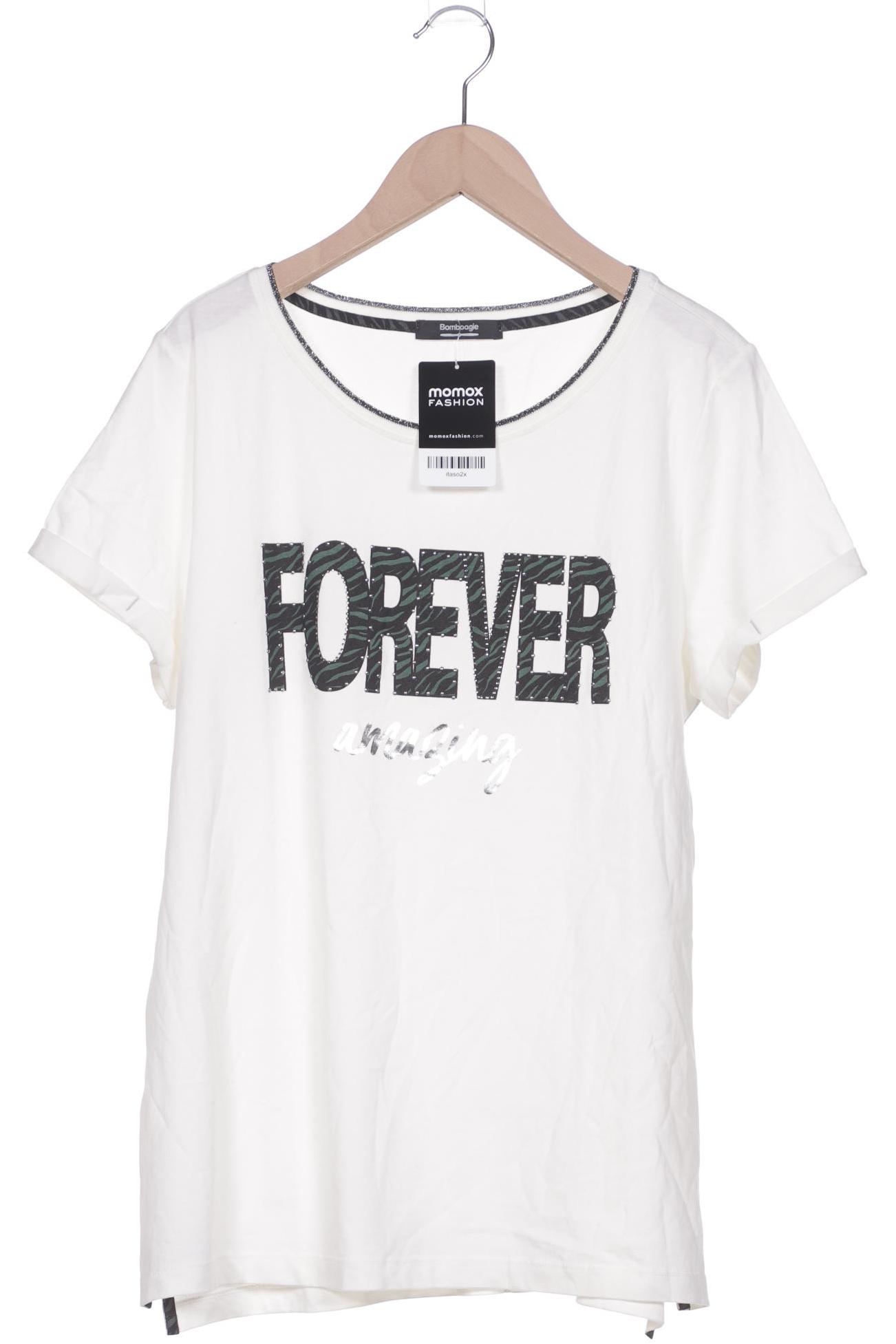 

Bomboogie Damen T-Shirt, weiß, Gr. 38