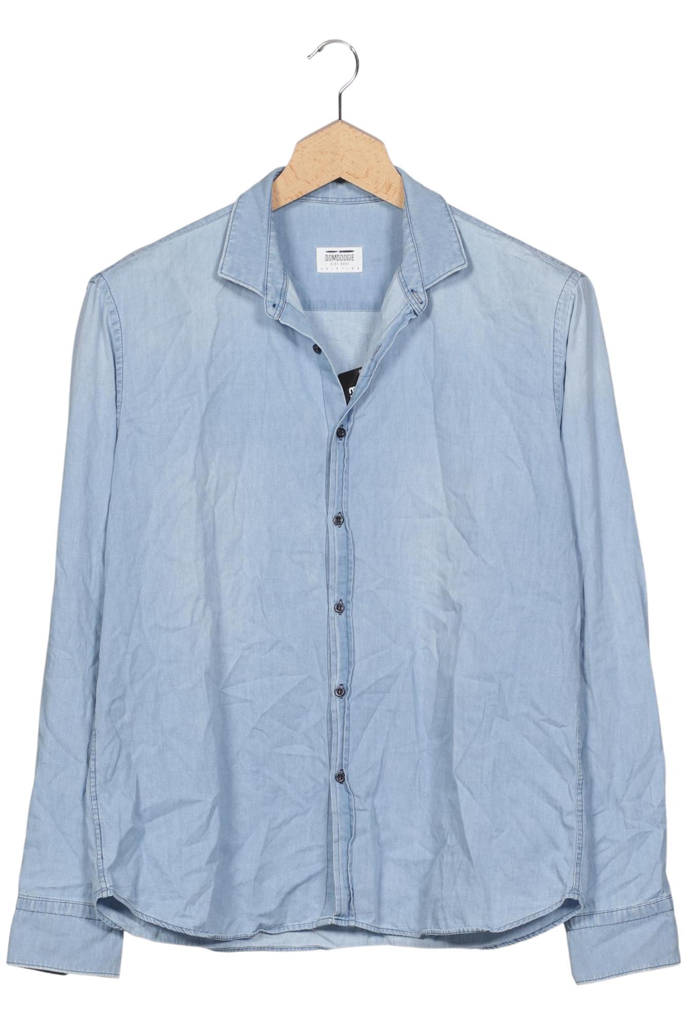 

Bomboogie Herren Hemd, hellblau, Gr. 58