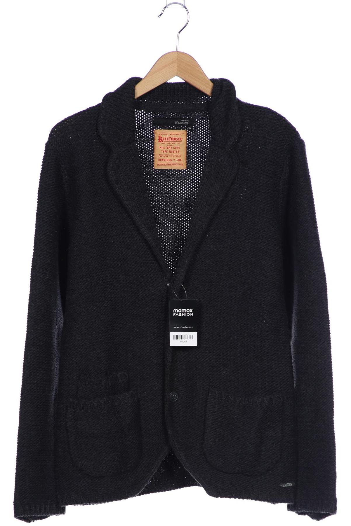 

Bomboogie Herren Strickjacke, grau, Gr. 48