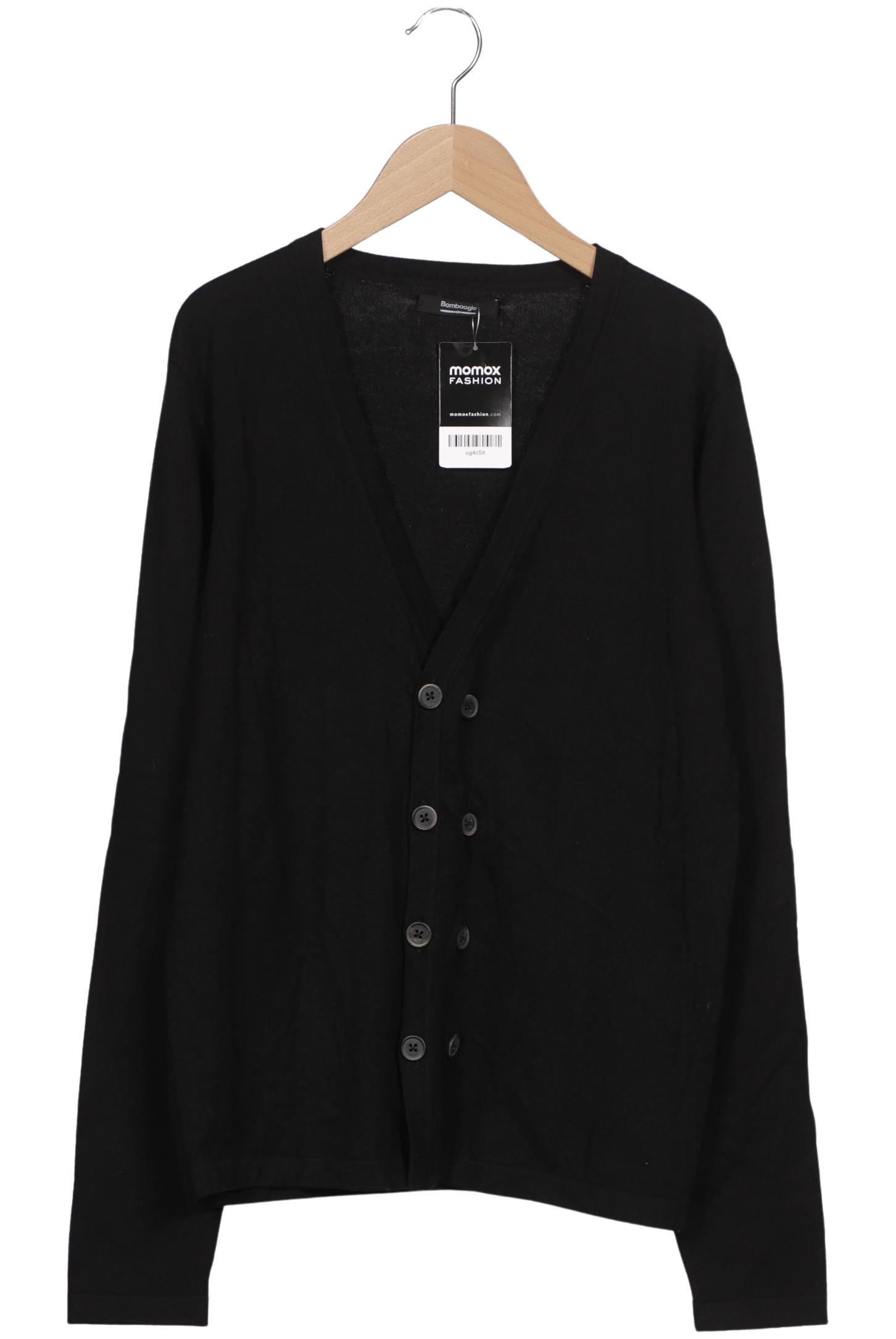Thumbnail - Bomboogie Herren Strickjacke, schwarz, Gr. 46