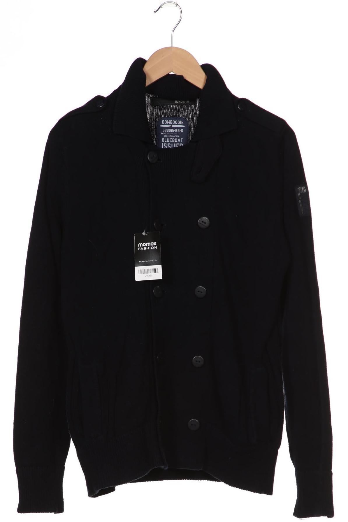 

BOMBOOGIE Herren Strickjacke, marineblau
