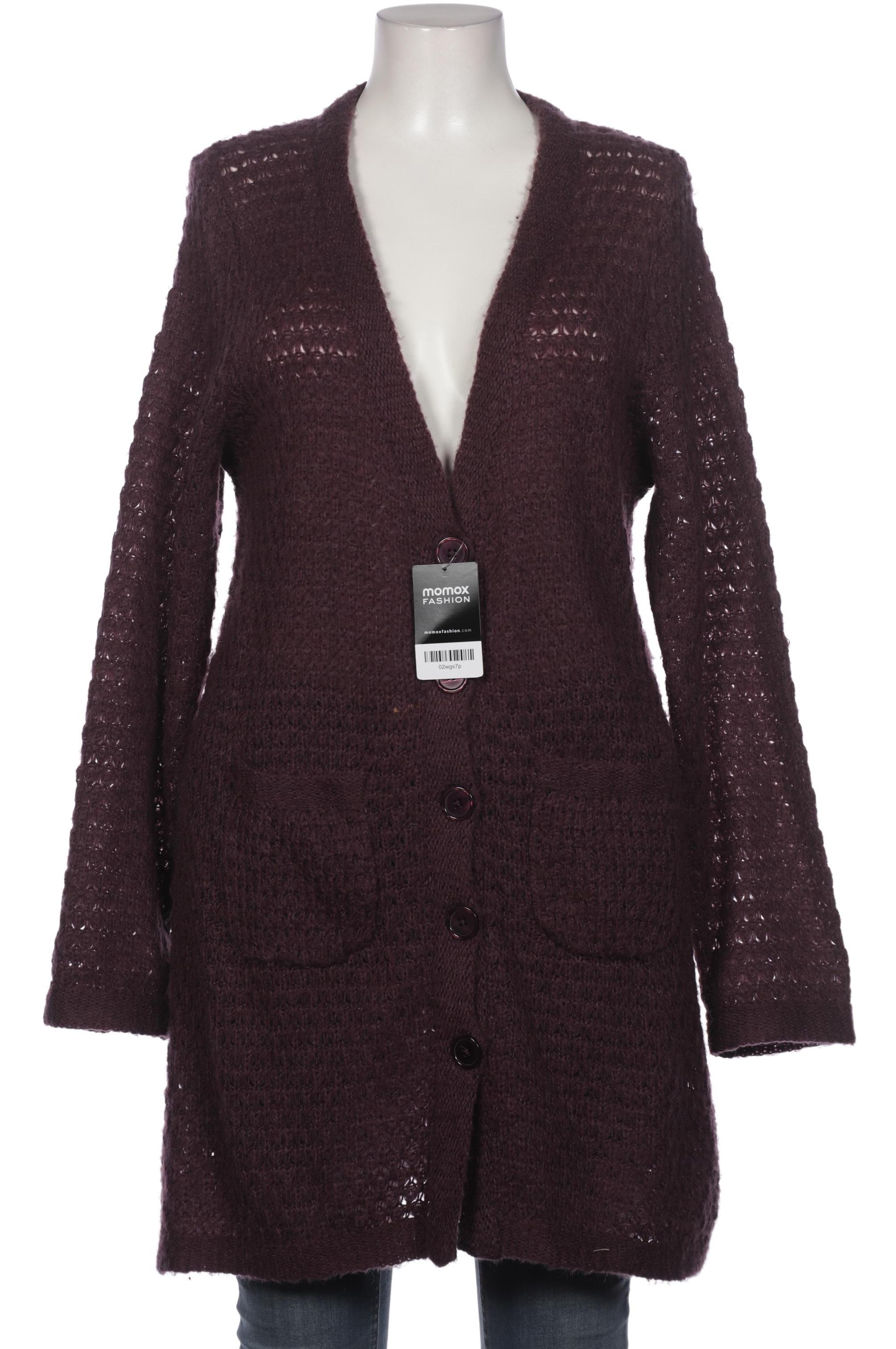 Thumbnail - BON A Parte Damen Strickjacke, bordeaux, Gr. 44