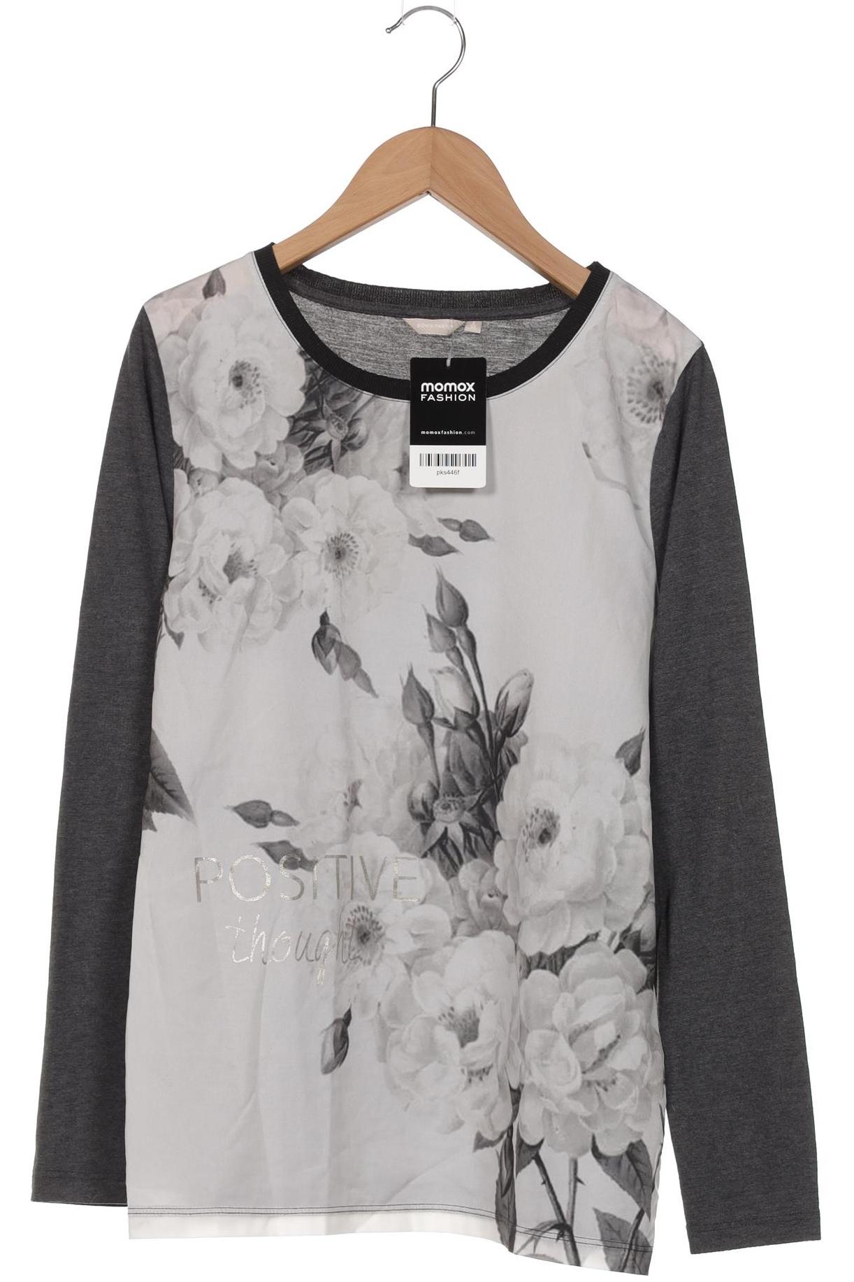 

BON A Parte Damen Langarmshirt, grau, Gr. 34
