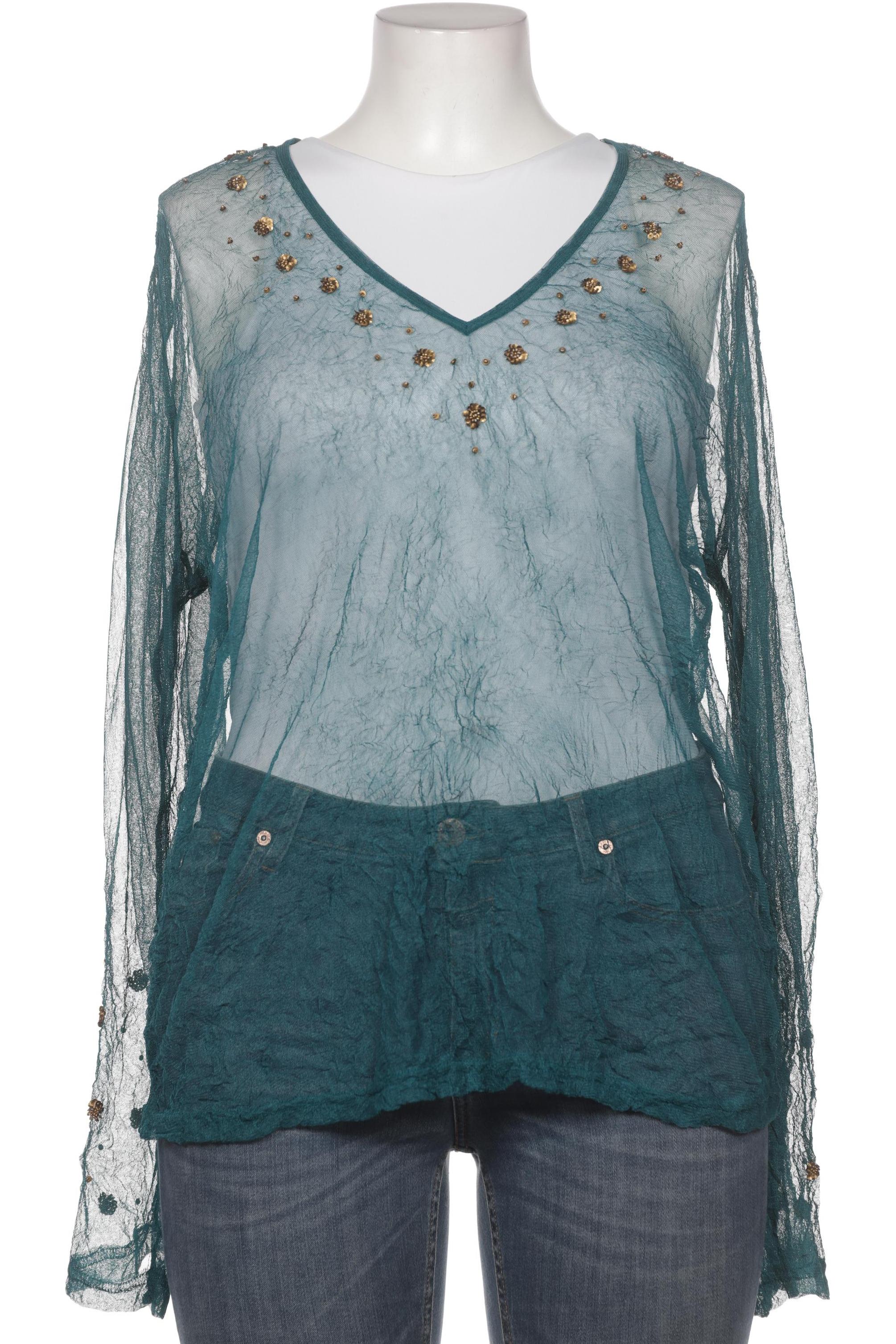 

BON A Parte Damen Langarmshirt, türkis, Gr. 44