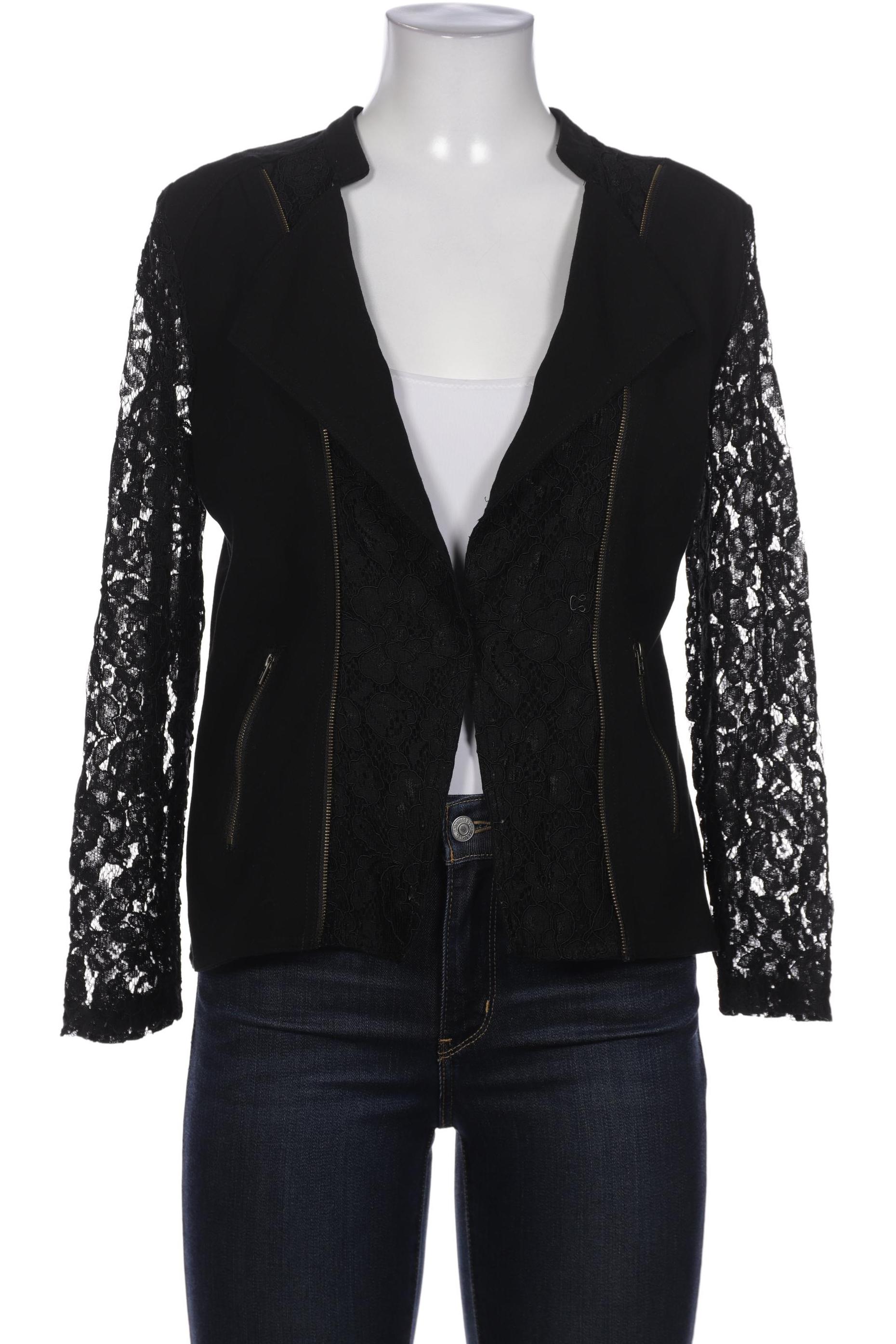 

BON A Parte Damen Strickjacke, schwarz, Gr. 38
