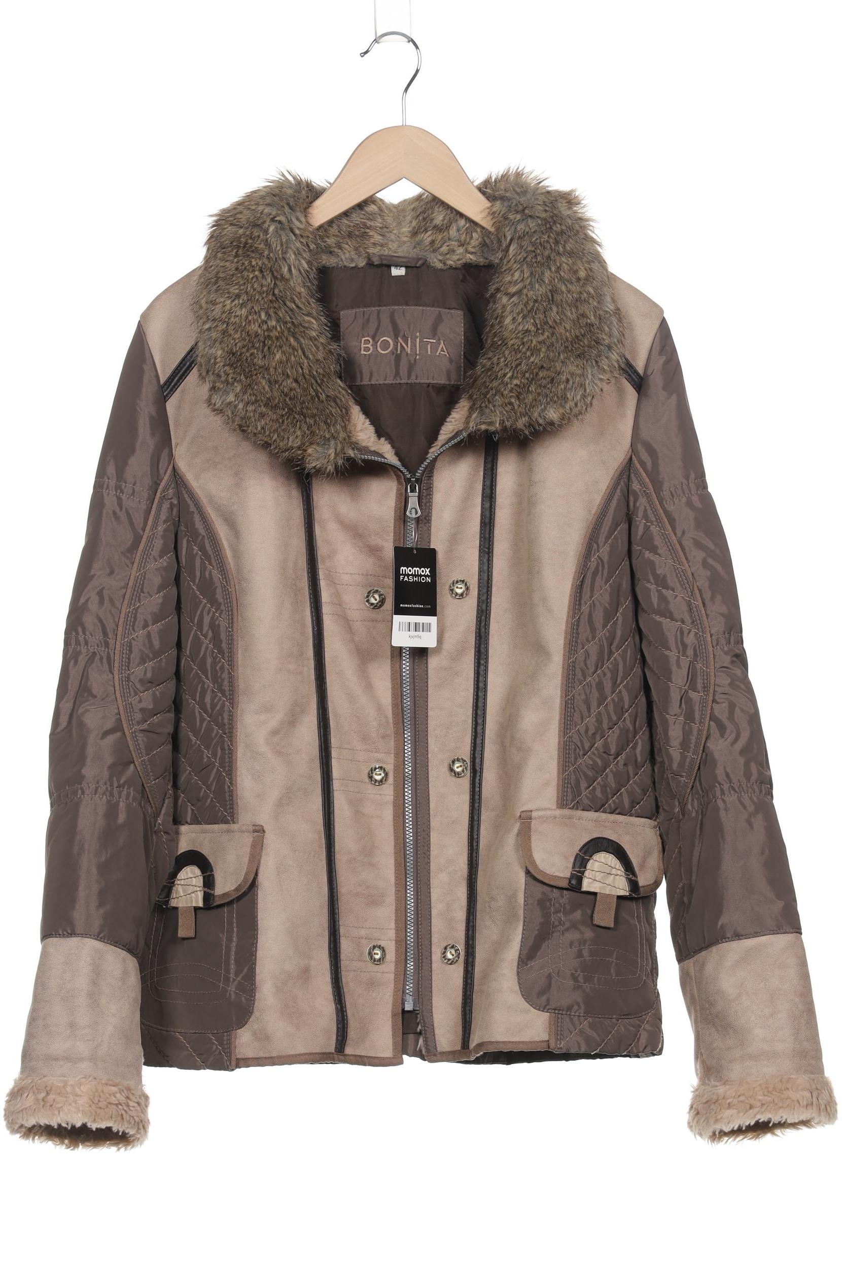 

Bonita Damen Jacke, beige, Gr. 42