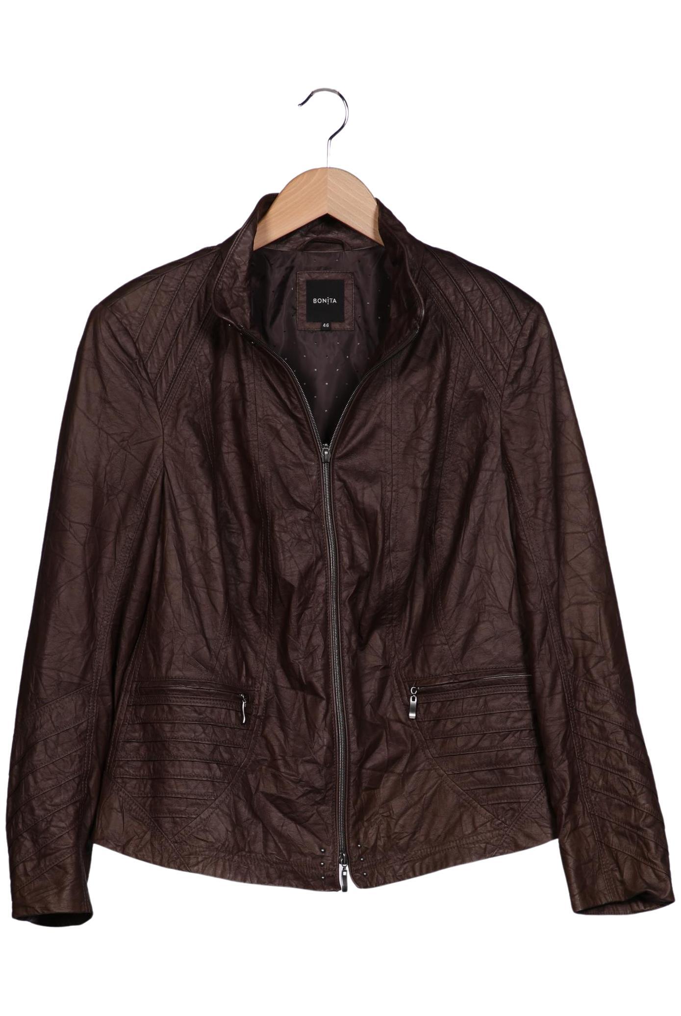 

Bonita Damen Jacke, braun, Gr. 46