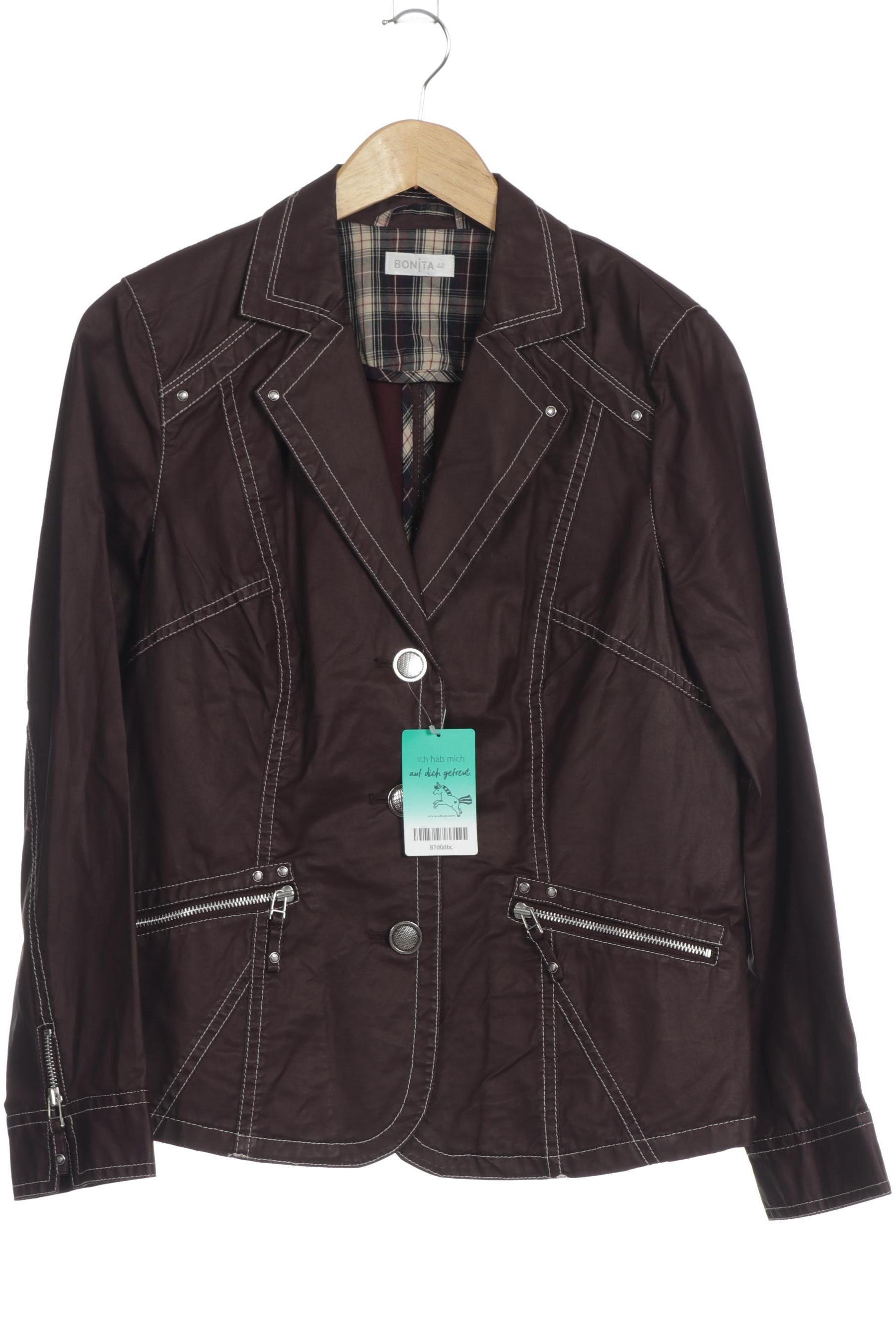 

Bonita Damen Jacke, braun, Gr. 42