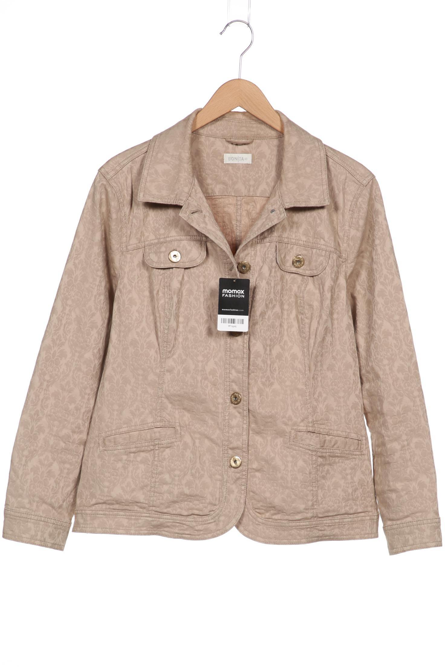 

Bonita Damen Jacke, beige, Gr. 46