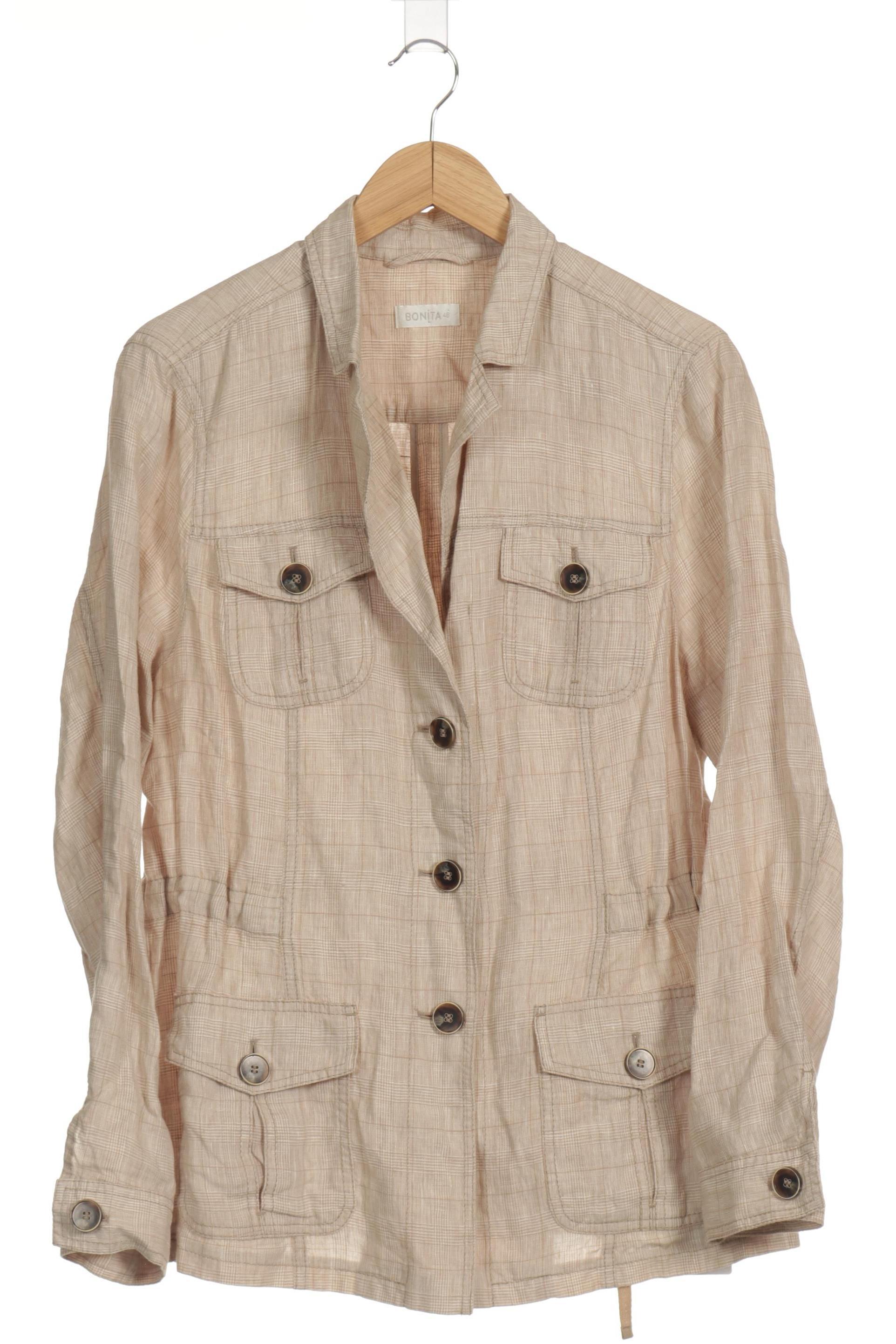 

Bonita Damen Jacke, beige, Gr. 46