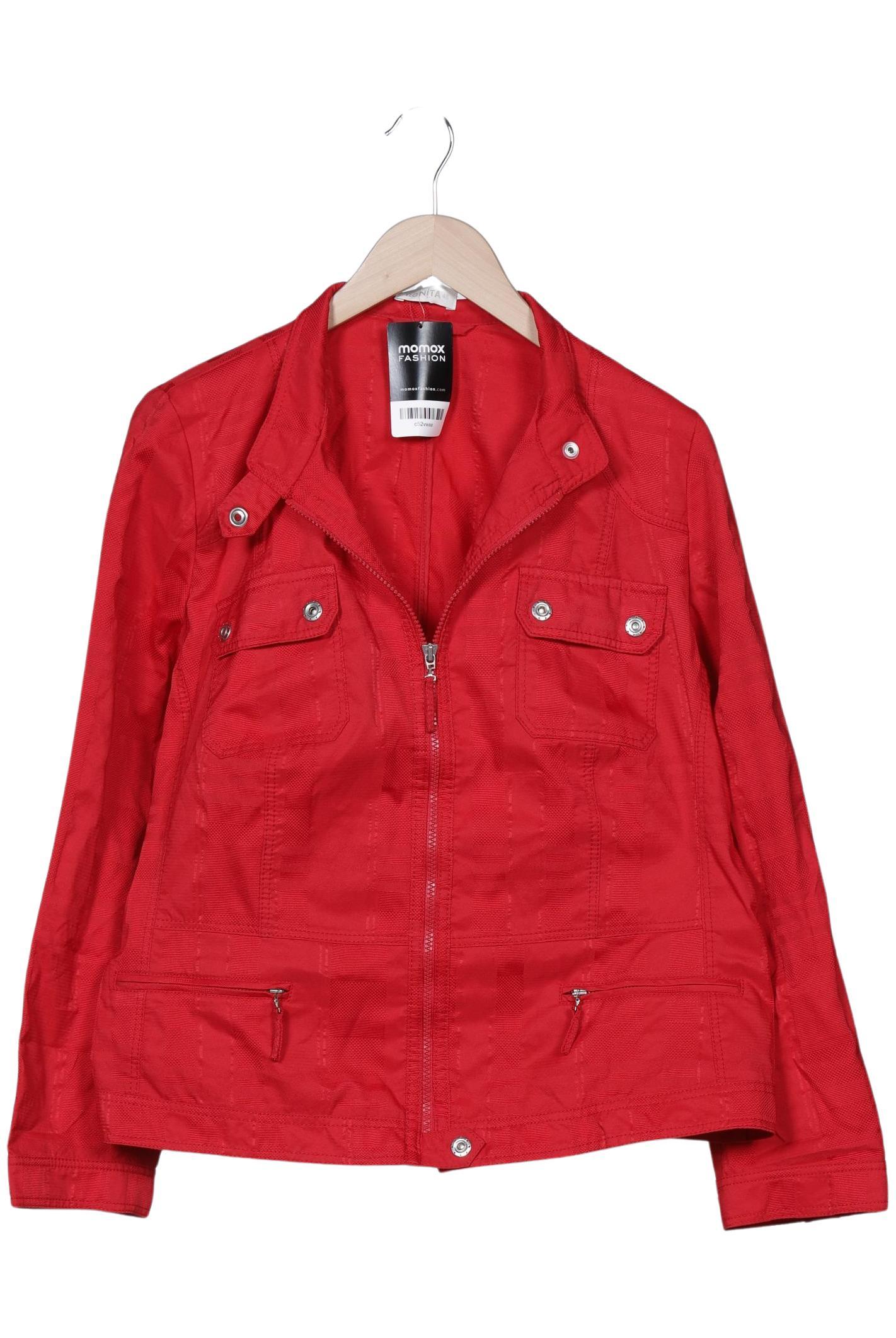 

Bonita Damen Jacke, rot, Gr. 46